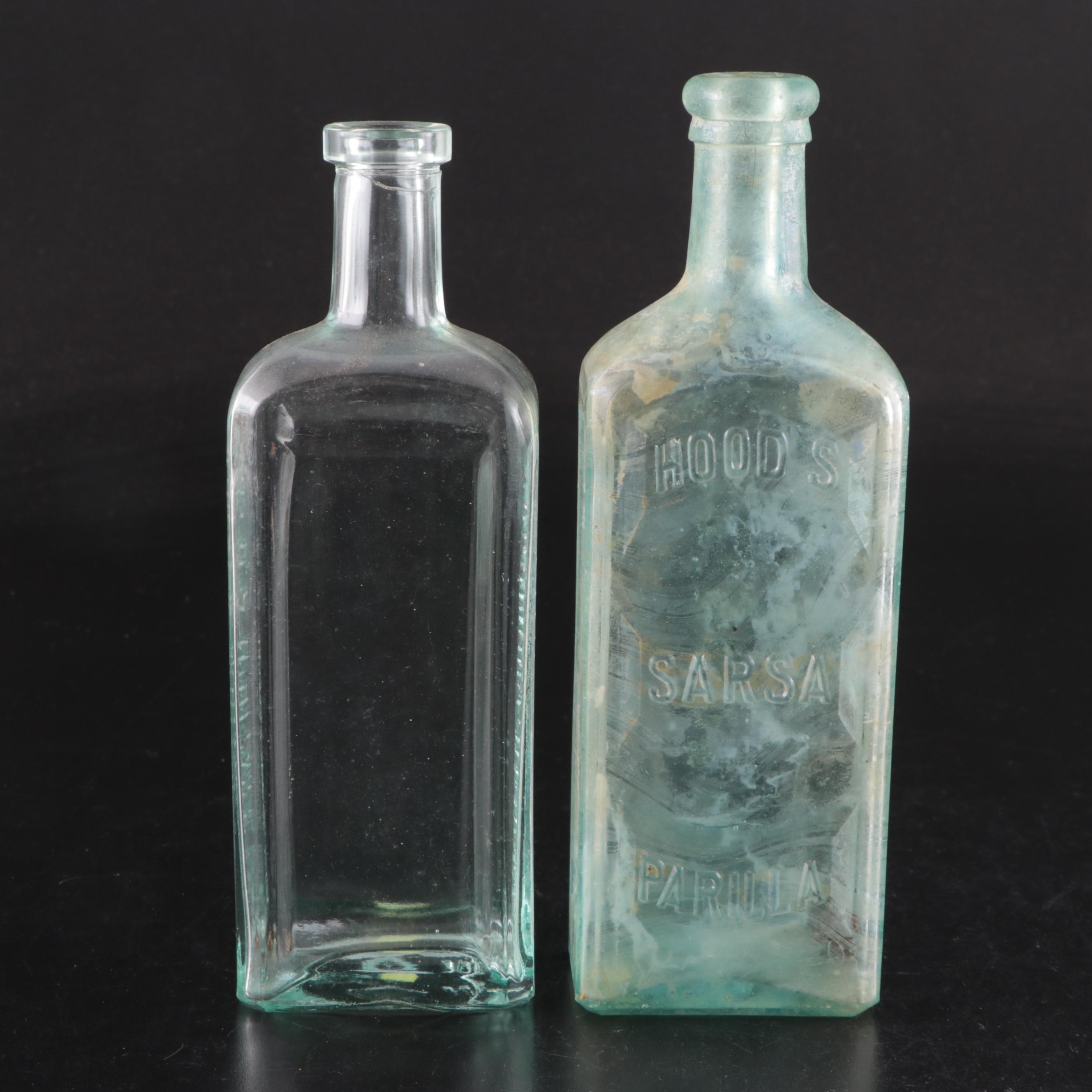 Buffalo Water, Rawleigh's, Carter's, Pond's, and Other Glass Bottles