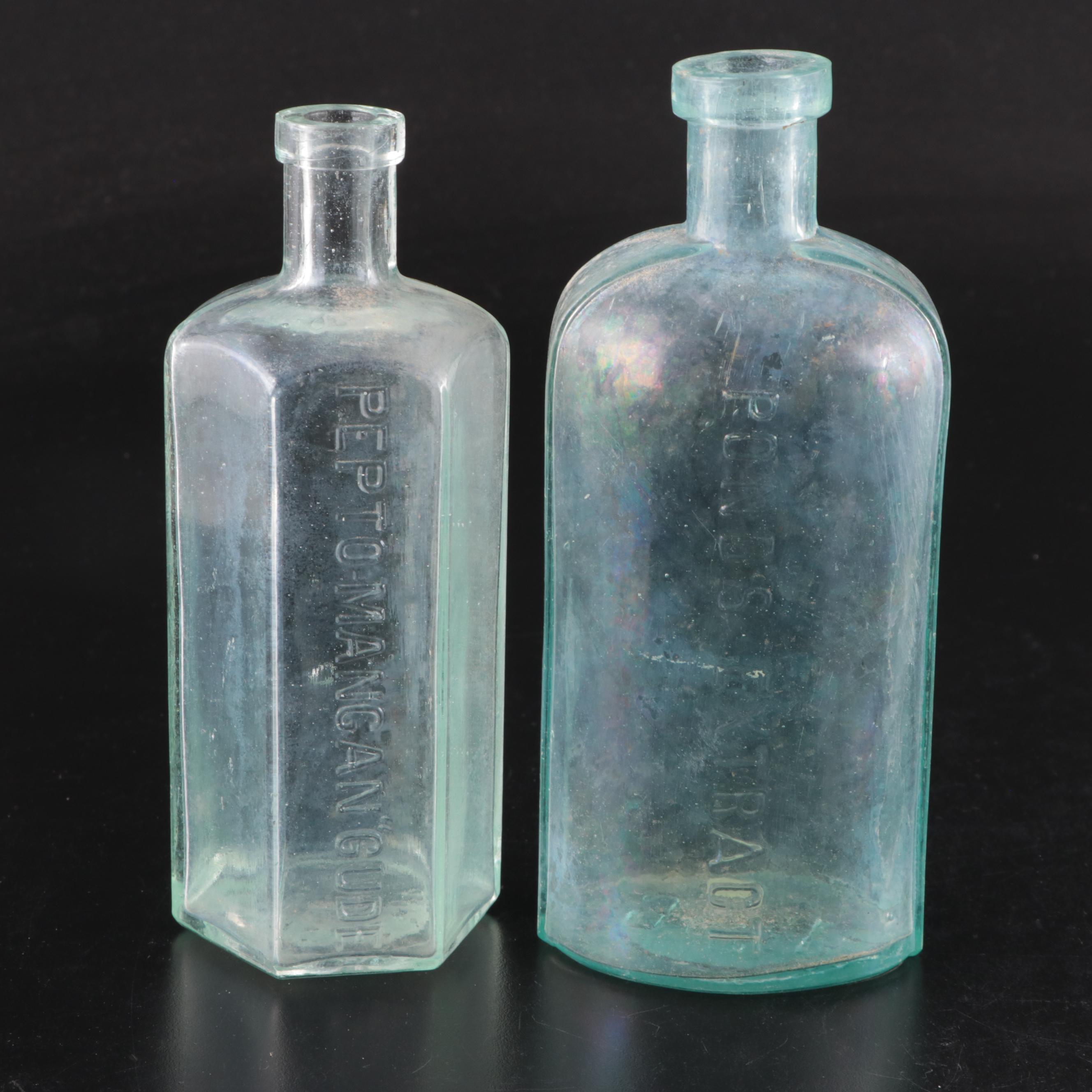 Buffalo Water, Rawleigh's, Carter's, Pond's, and Other Glass Bottles