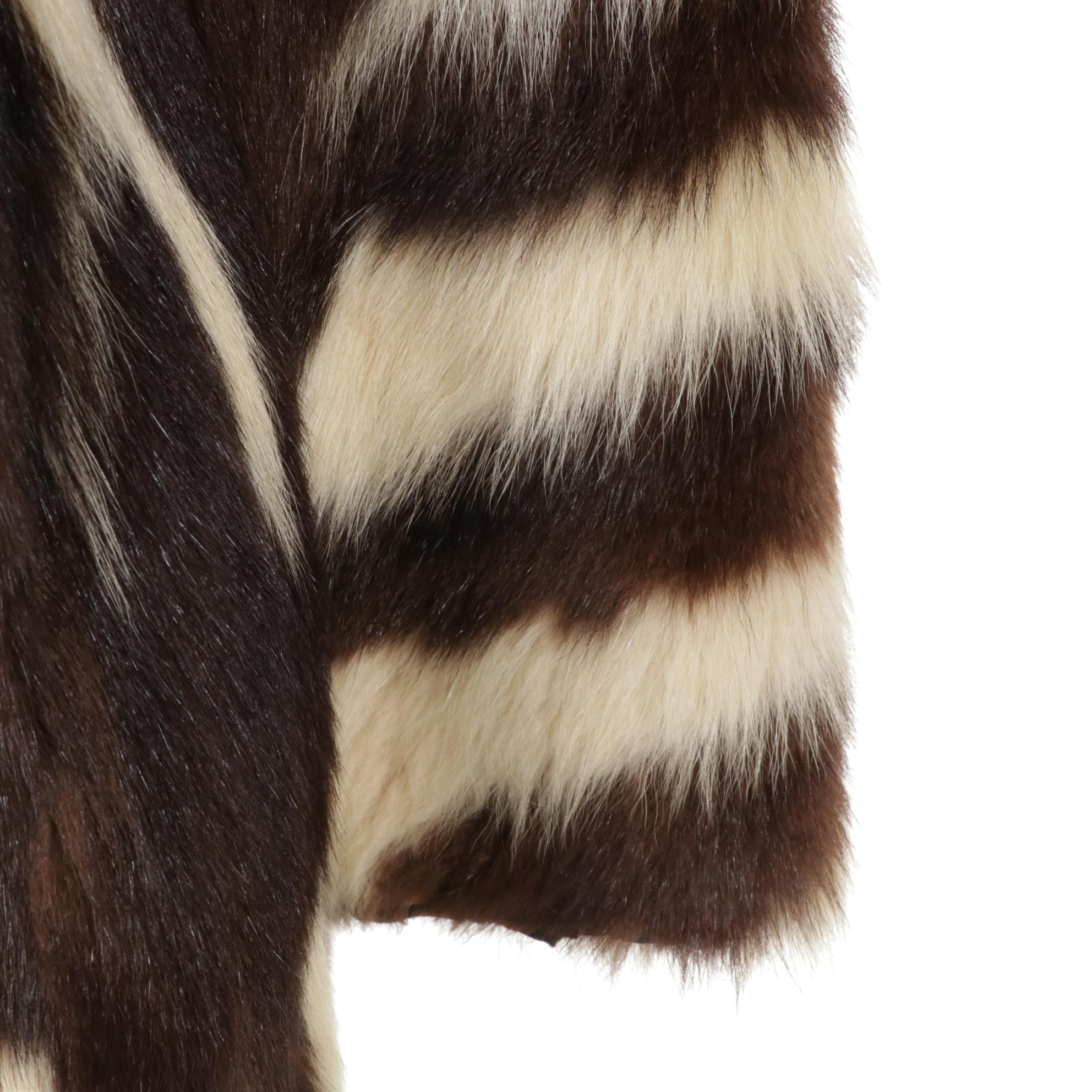 Zorina (Skunk) Fur Coat