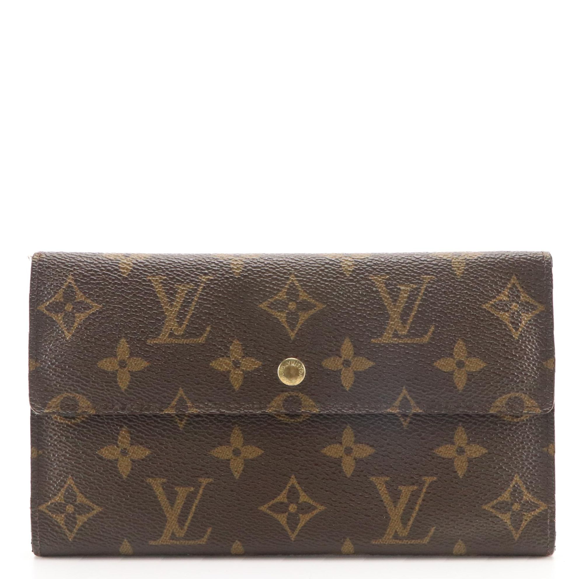 Louis Vuitton Trifold Wallet in Monogram Canvas
