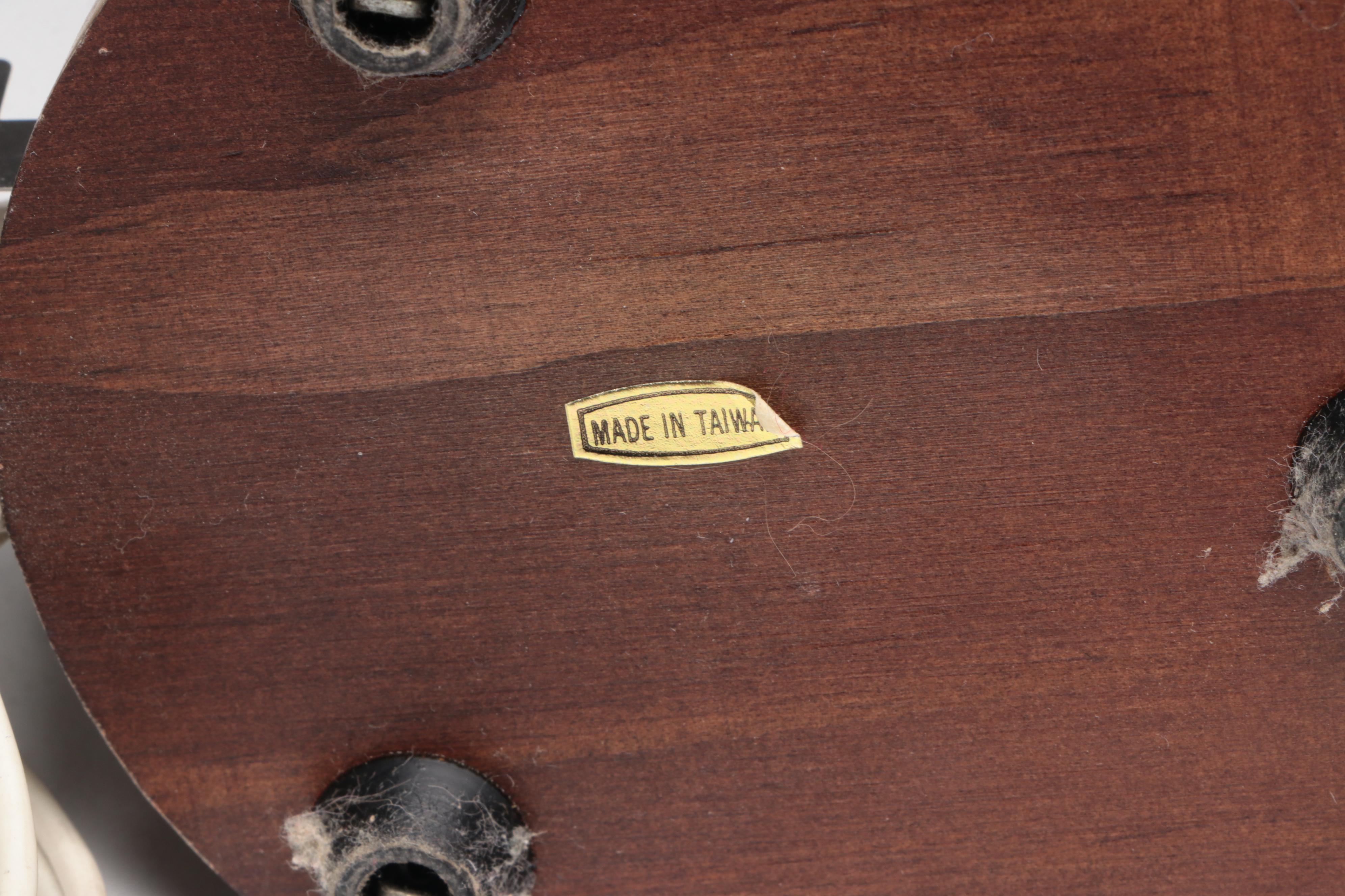 Studio Art Glass Paperweights and Illuminated Base