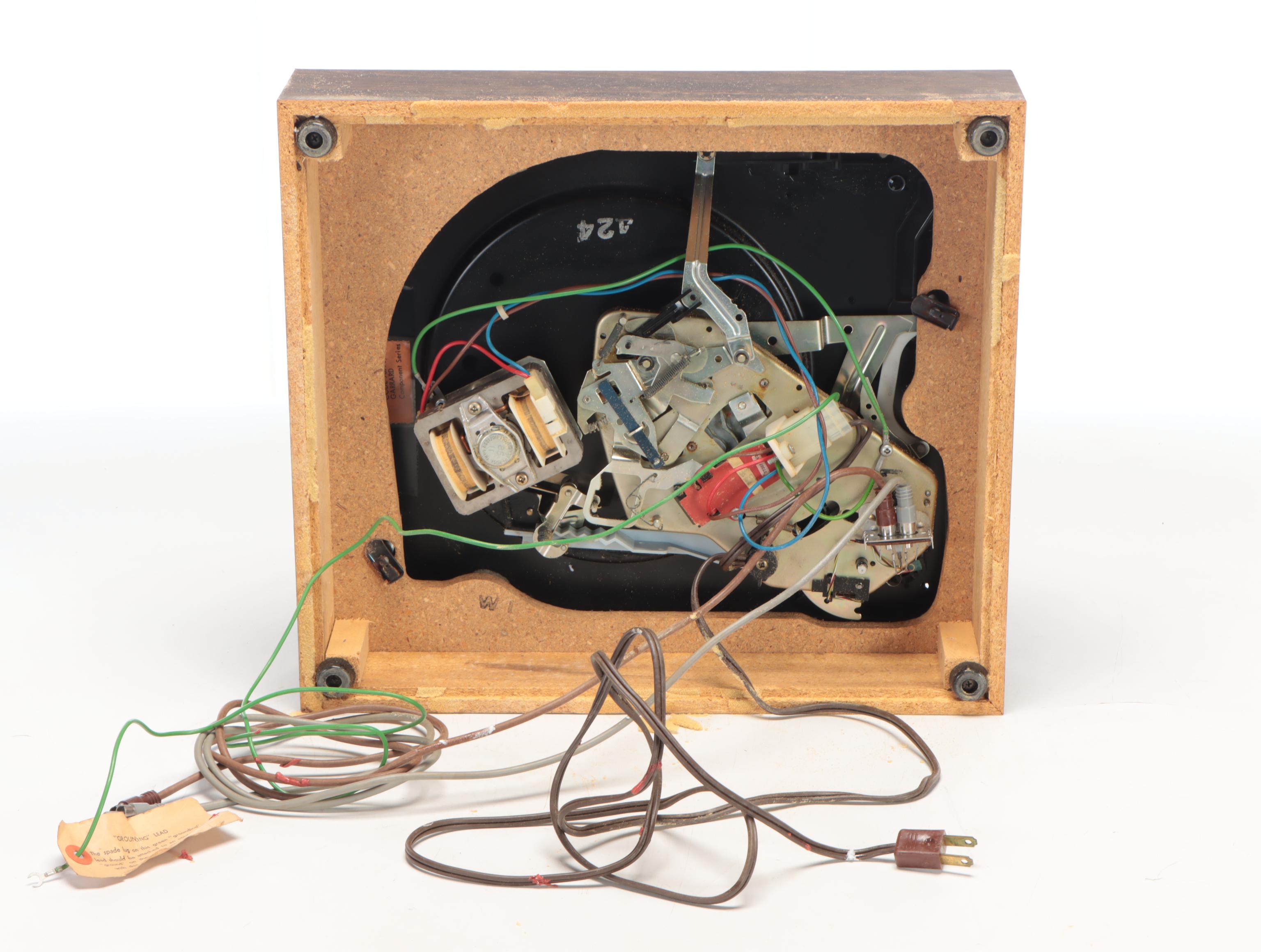 Garrard Record Player, Mid-20th Century