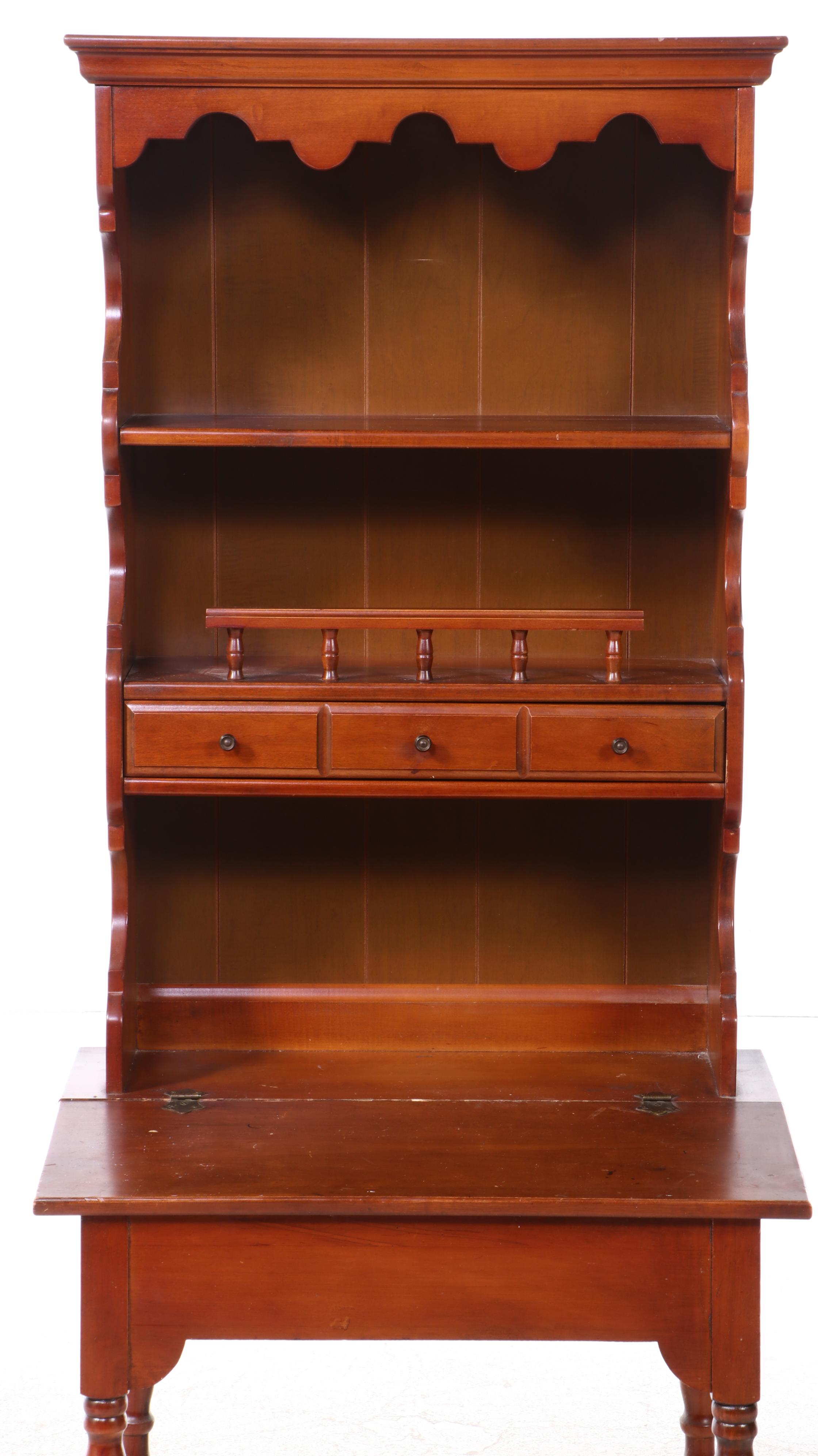 American Colonial Style Hardwood Secretary Desk