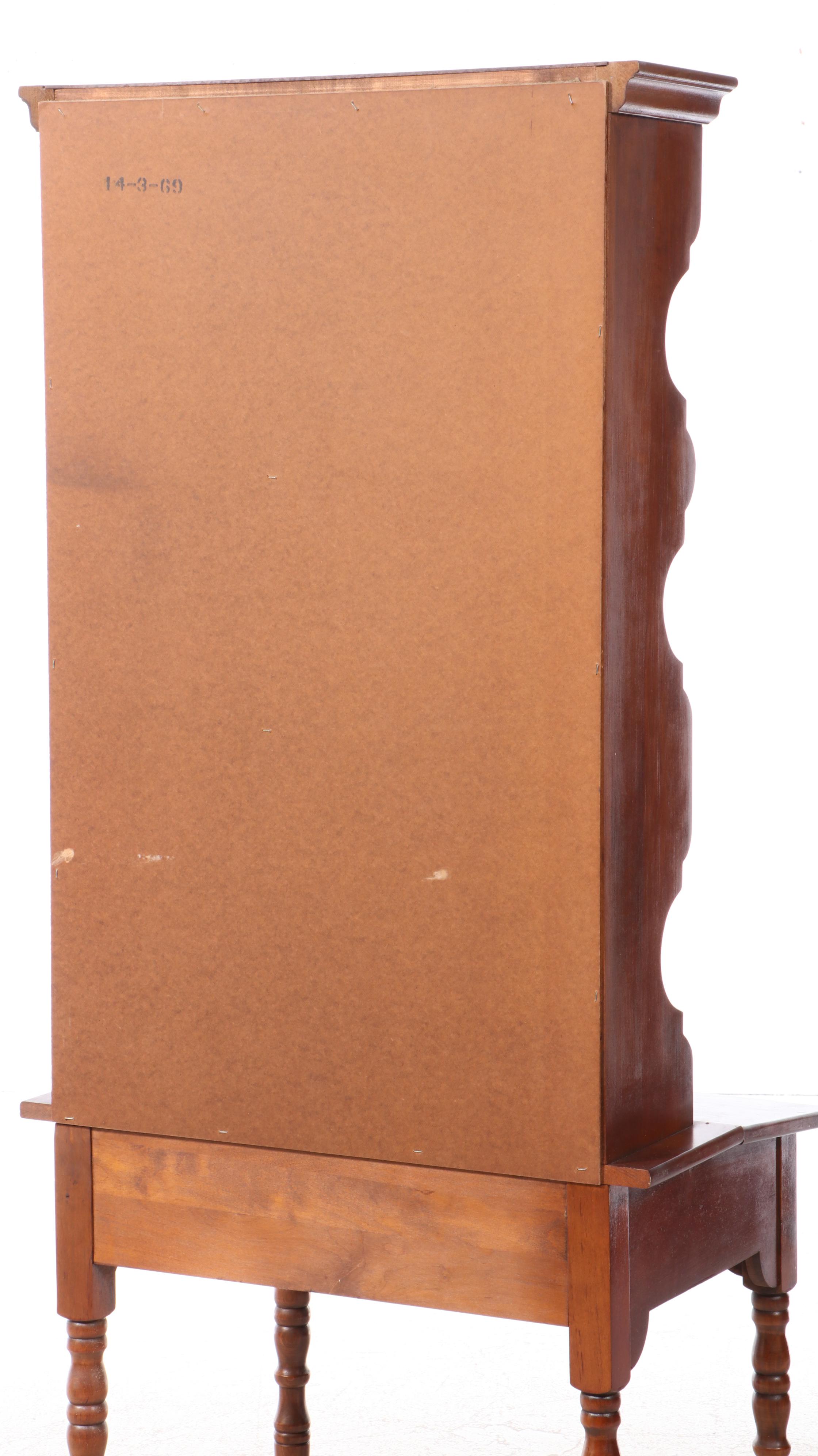 American Colonial Style Hardwood Secretary Desk