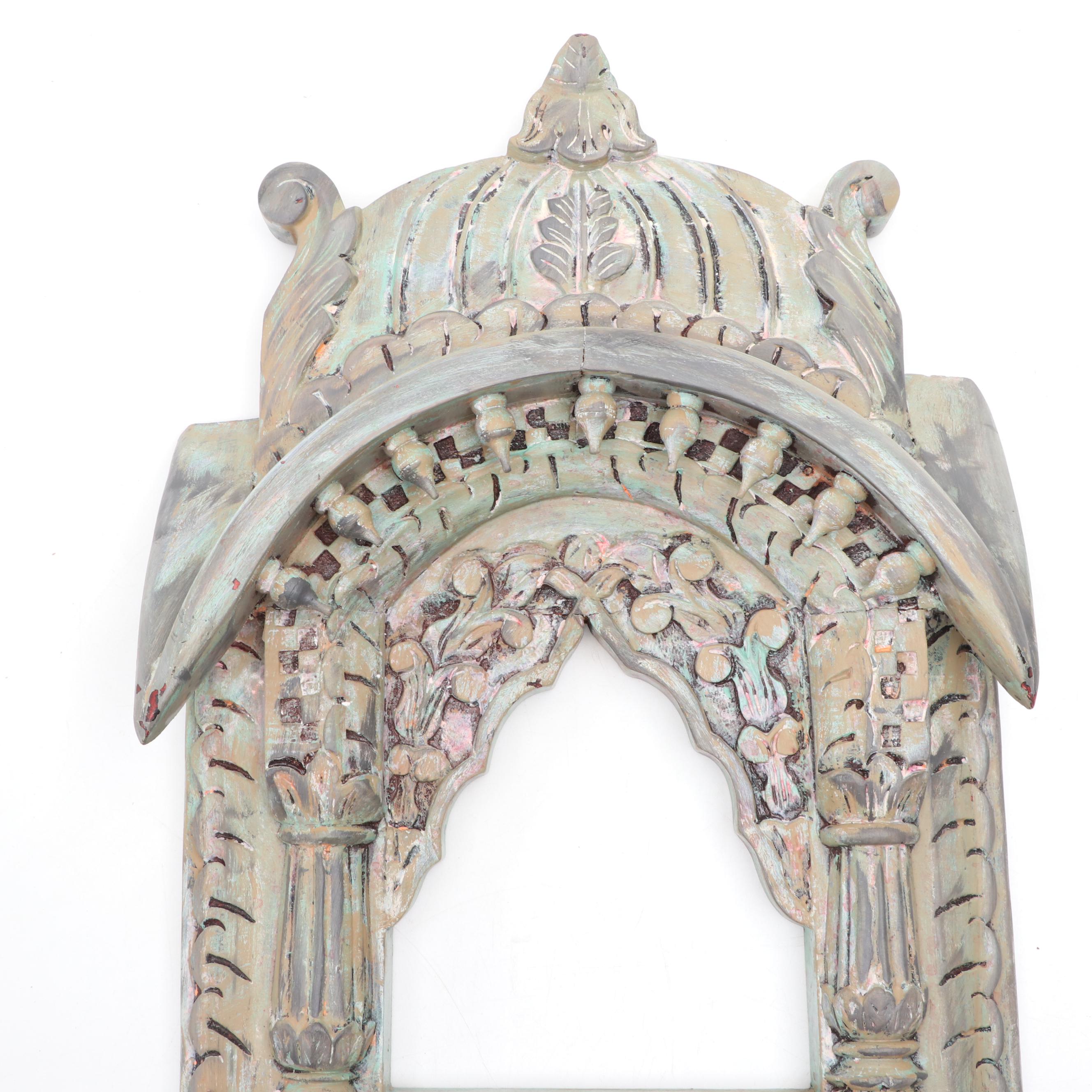 Handcrafted Indian Jharokha Window Wall Décor