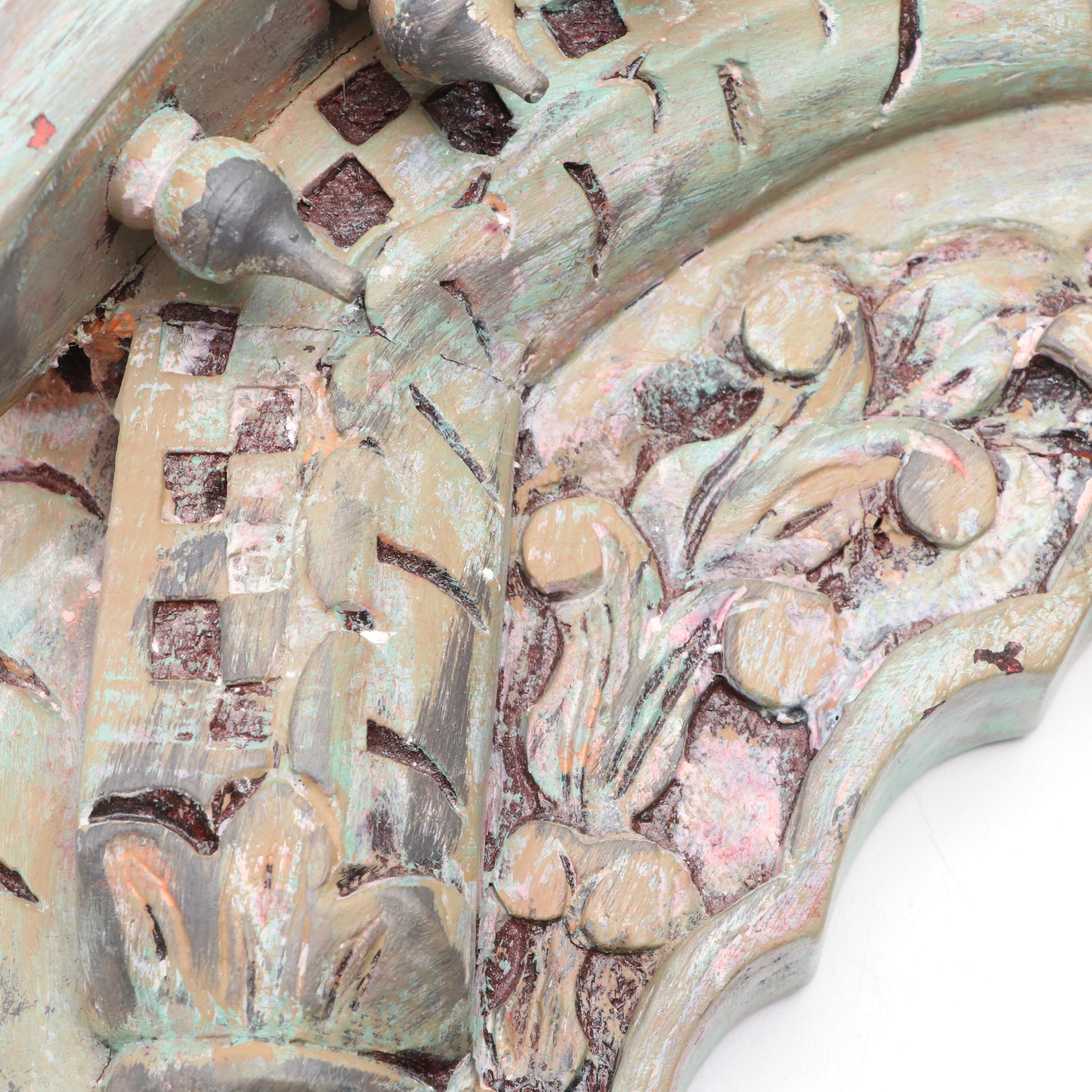 Handcrafted Indian Jharokha Window Wall Décor