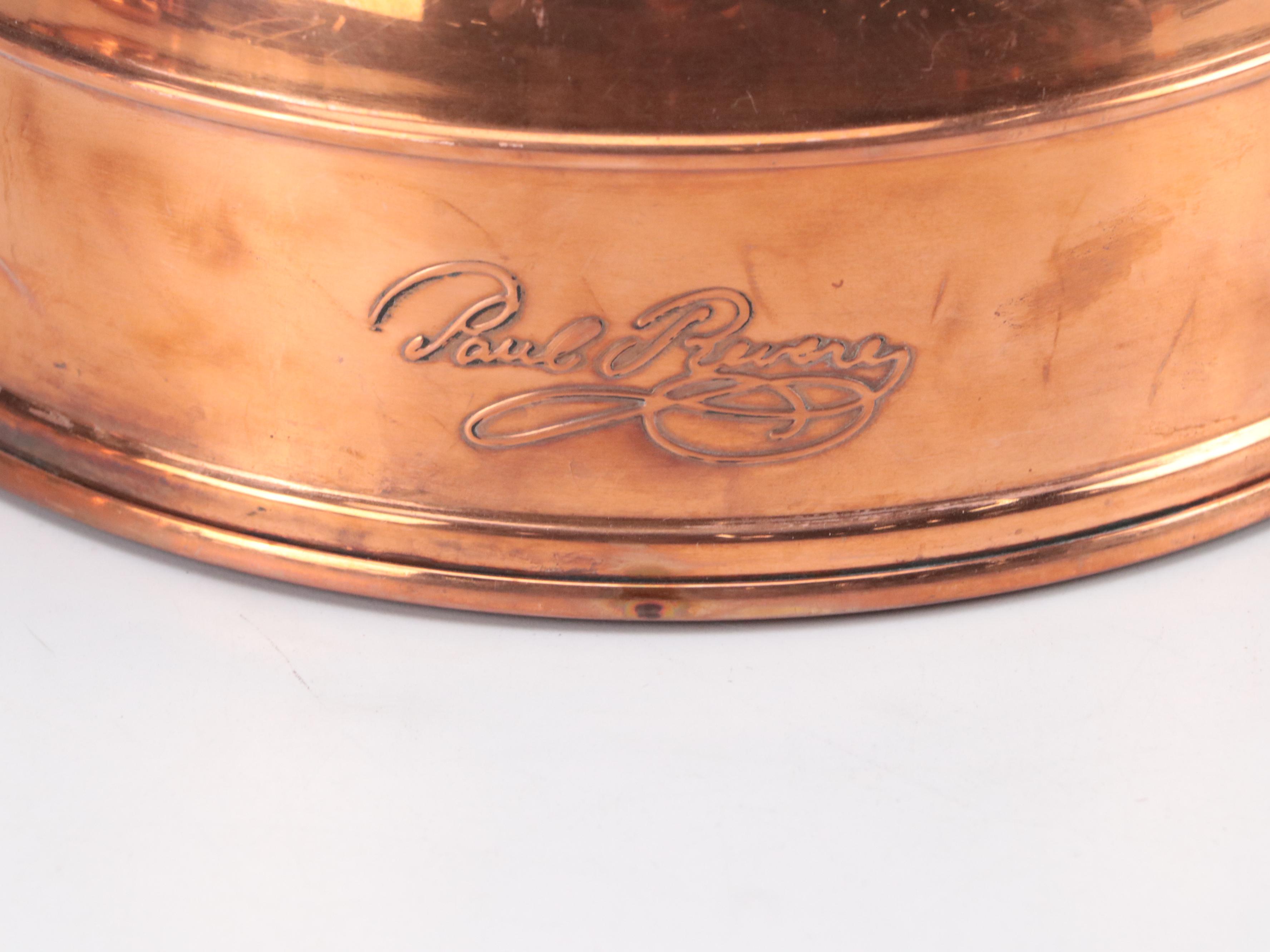 Revere Ware Cooper Kettle with Coppercraft and Other Tableware