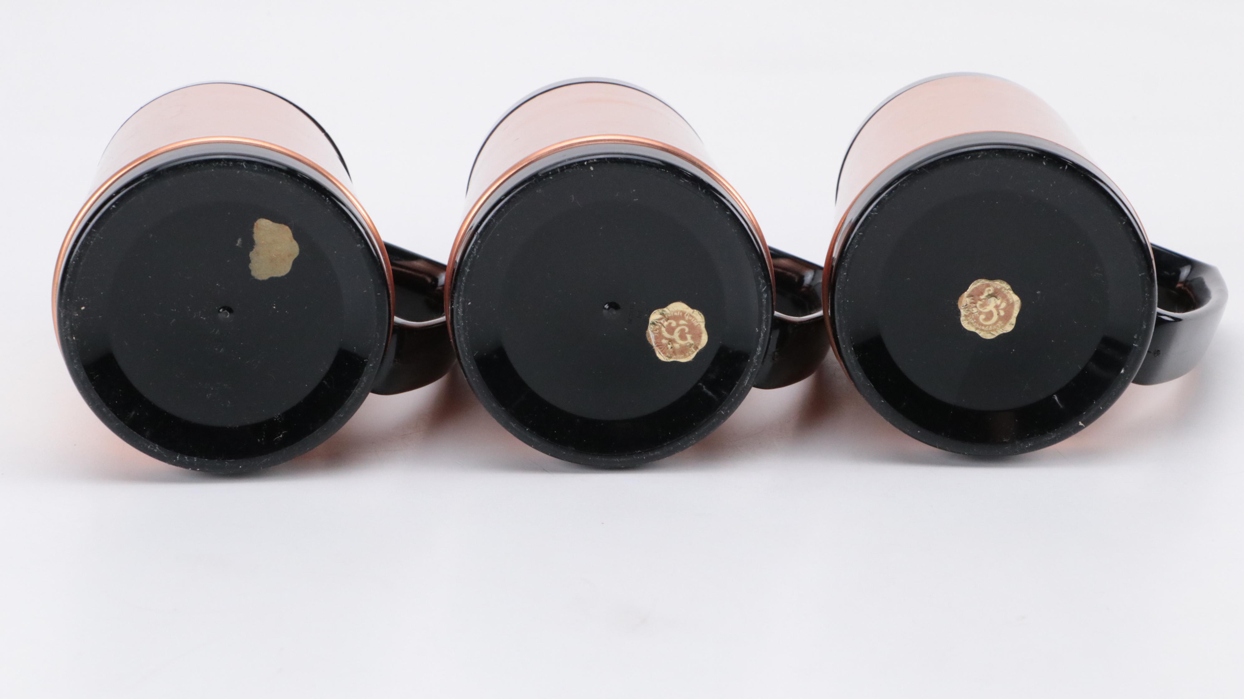 Revere Ware Cooper Kettle with Coppercraft and Other Tableware