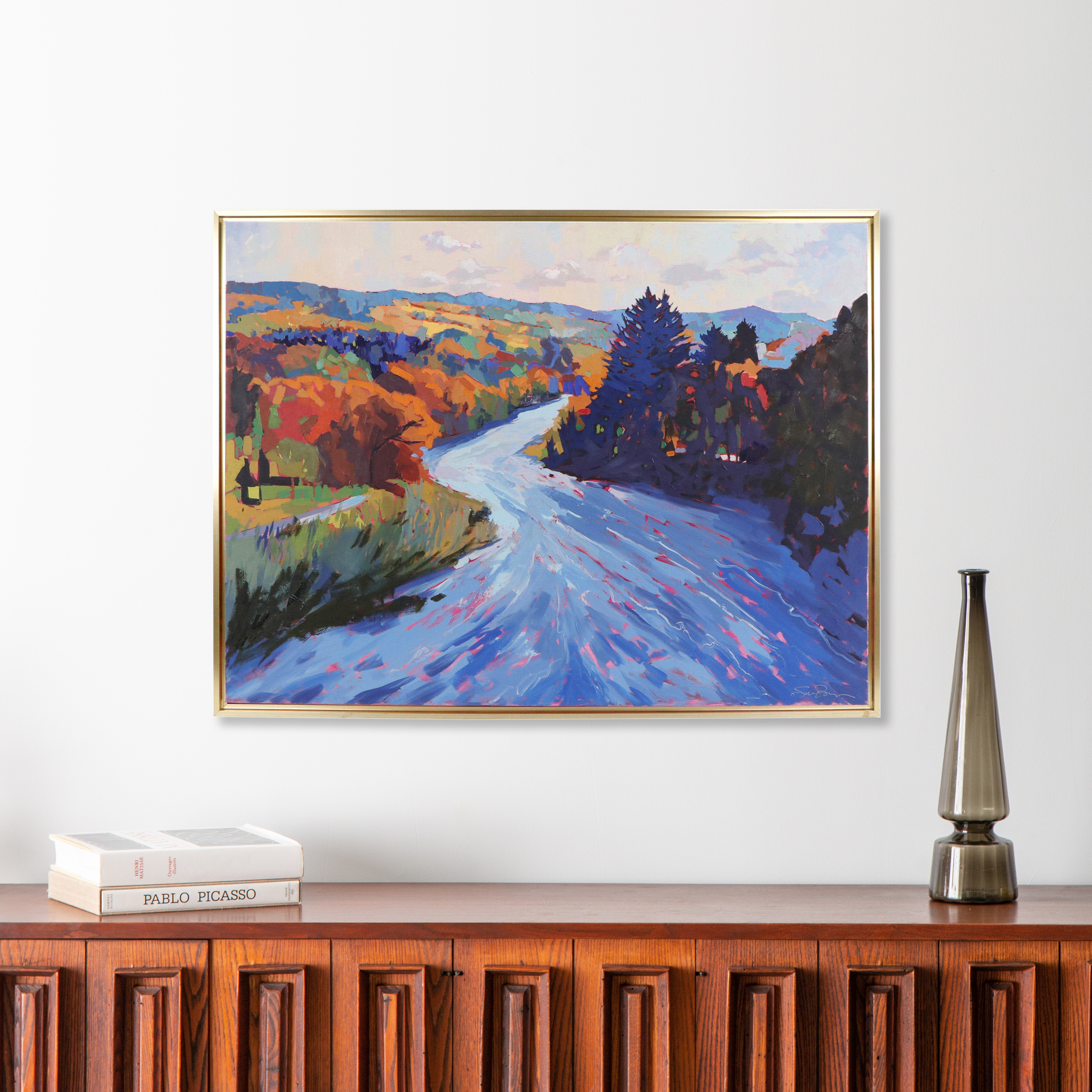 Sarah Brown Landscape Oil Painting "Autumnal Majesty"