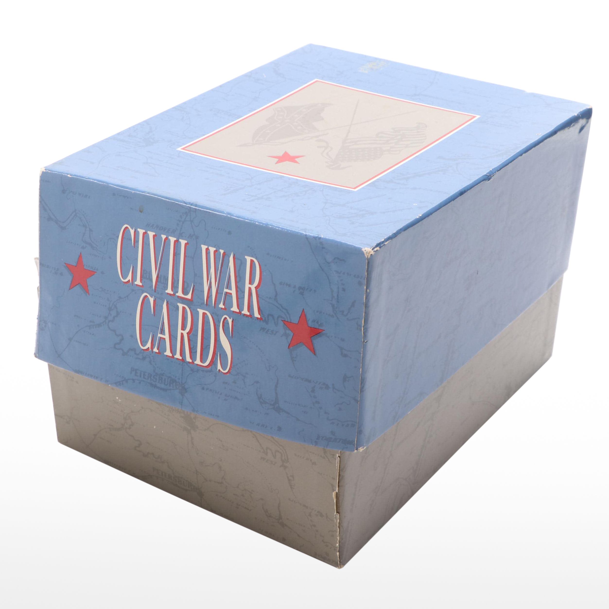 Atlas Editions Civil War Cards with Replica Civil War Insignia