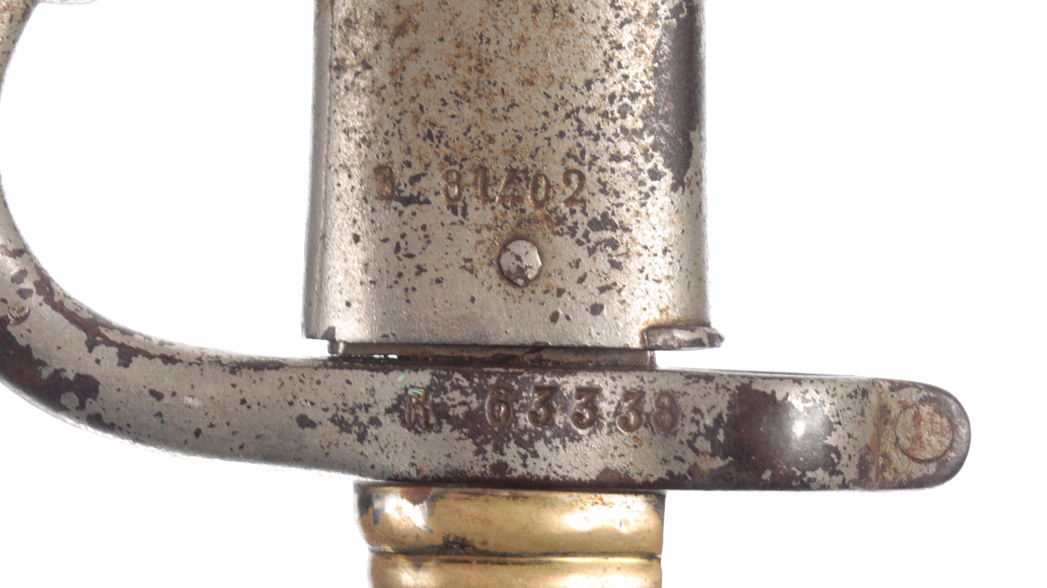 French M1866 Chassepot Bayonet Sword With Wood and Bone Sword Cane