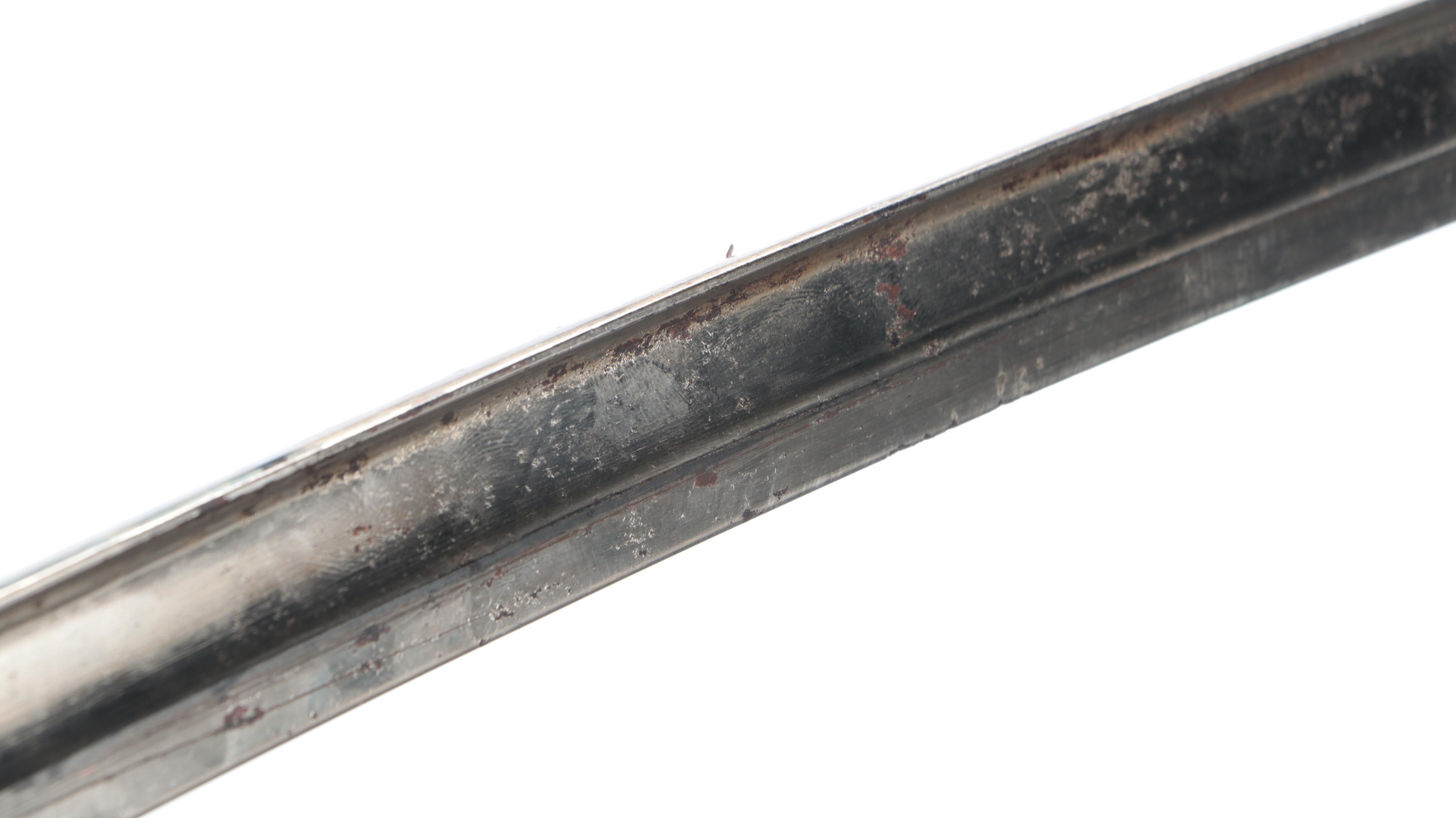 French M1866 Chassepot Bayonet Sword With Wood and Bone Sword Cane