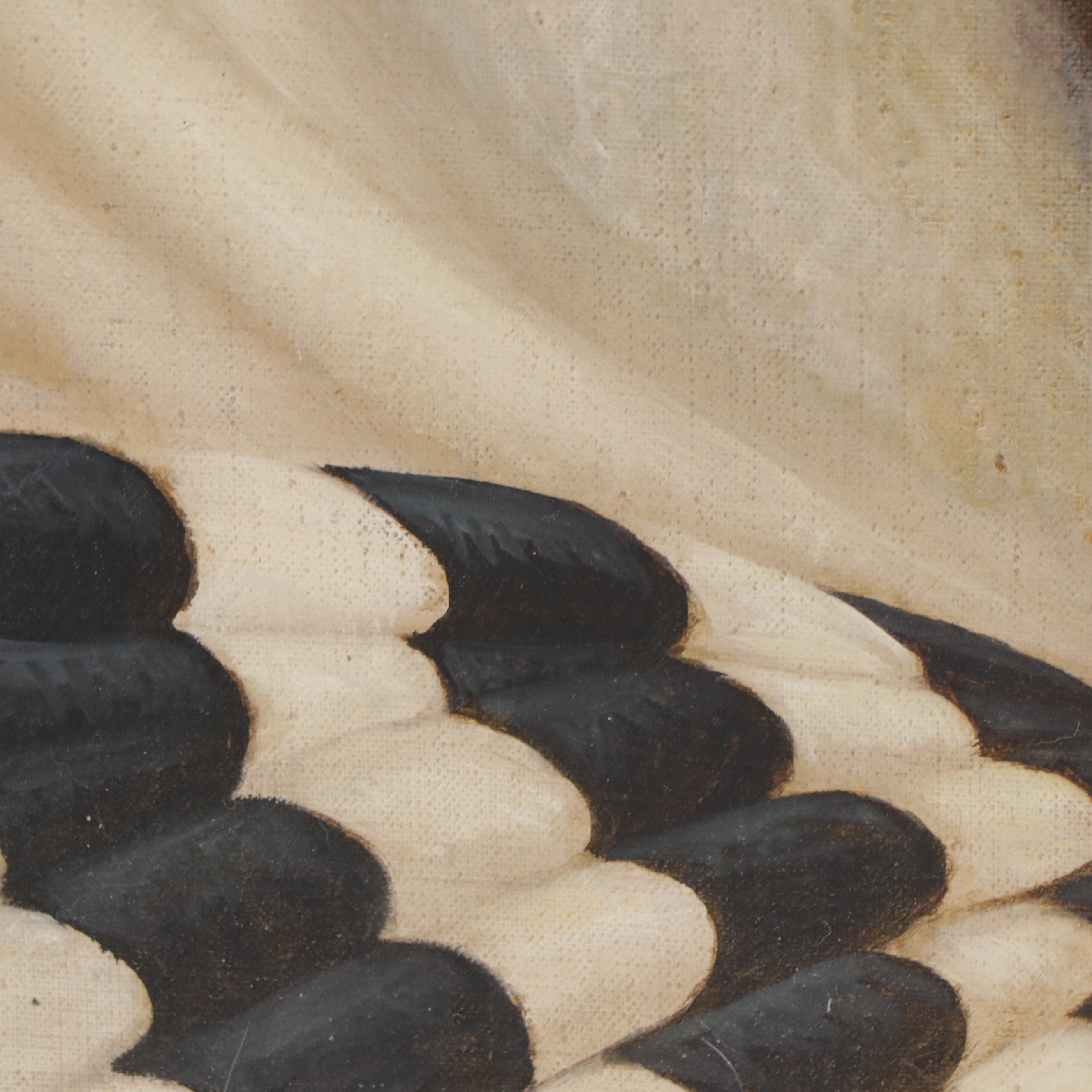 Louis Spiegel Portrait Oil Painting of Rabbi