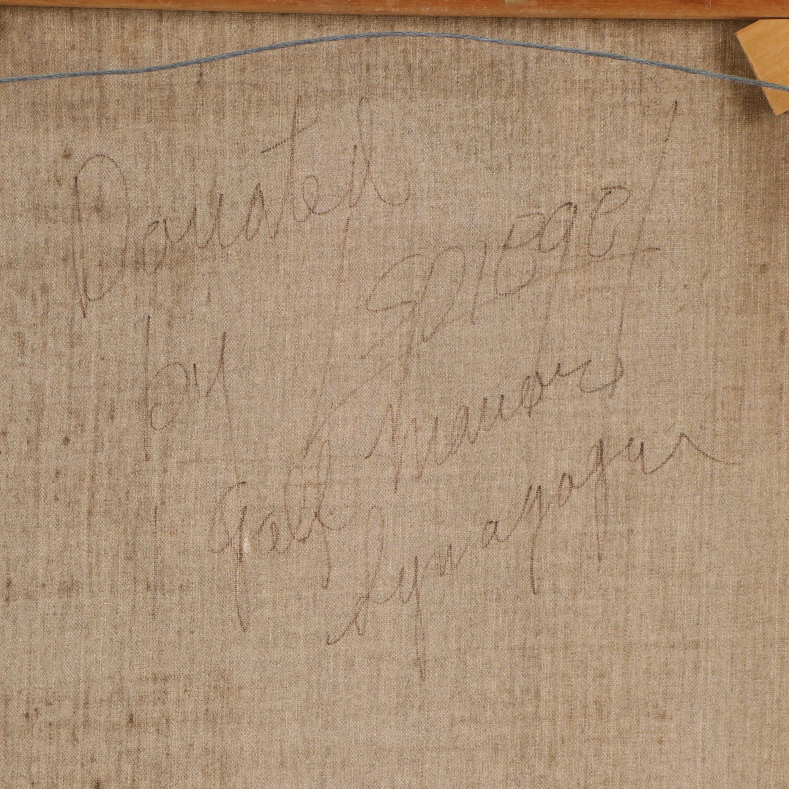 Louis Spiegel Portrait Oil Painting of Rabbi