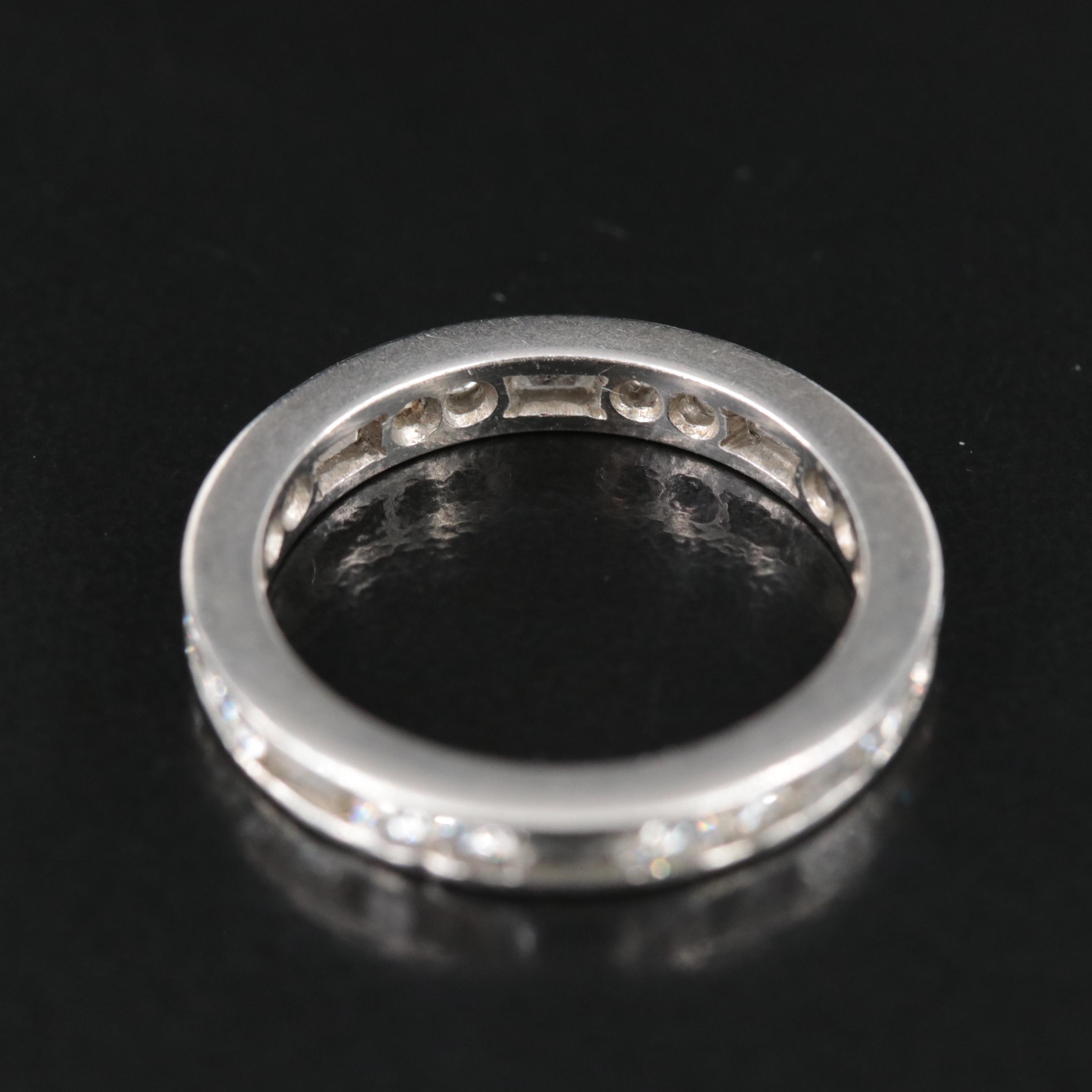 Platinum 1.30 CTW Diamond Eternity Band