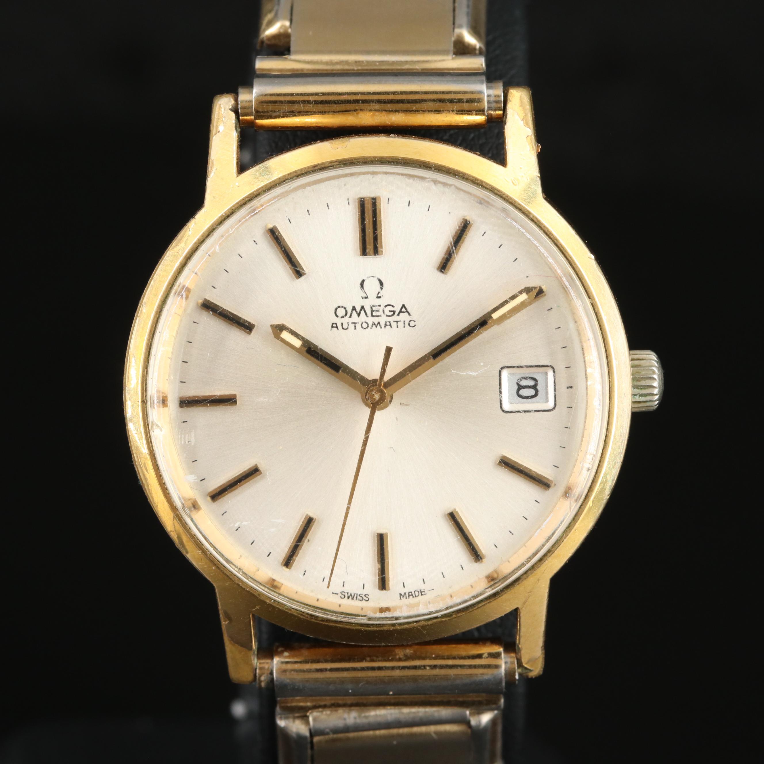 1973 Omega Gold-Plated Automatic Watch
