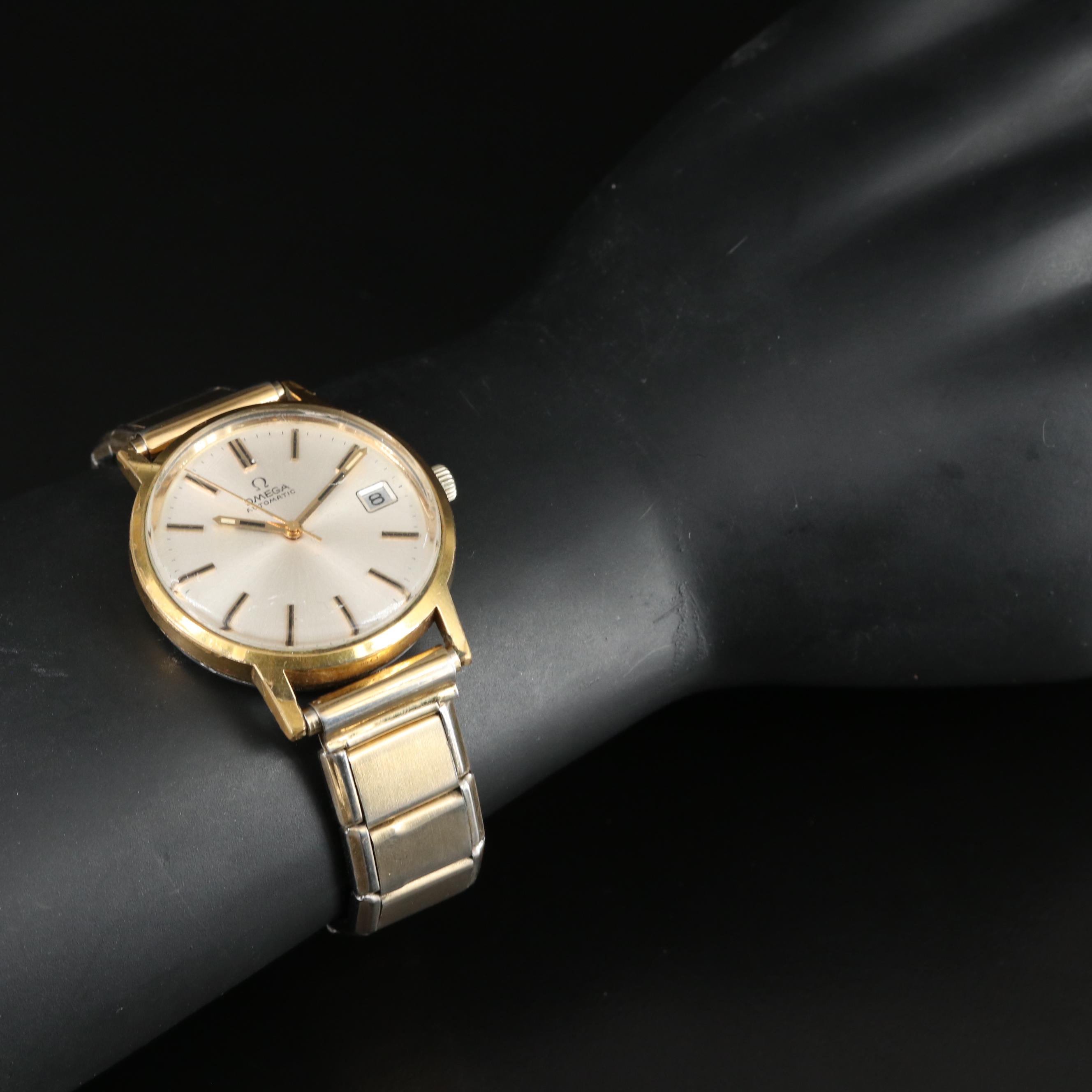 1973 Omega Gold-Plated Automatic Watch