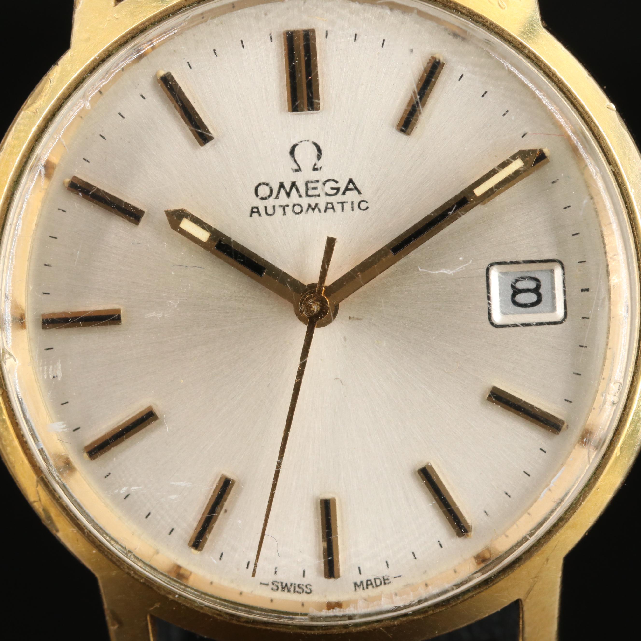 1973 Omega Gold-Plated Automatic Watch
