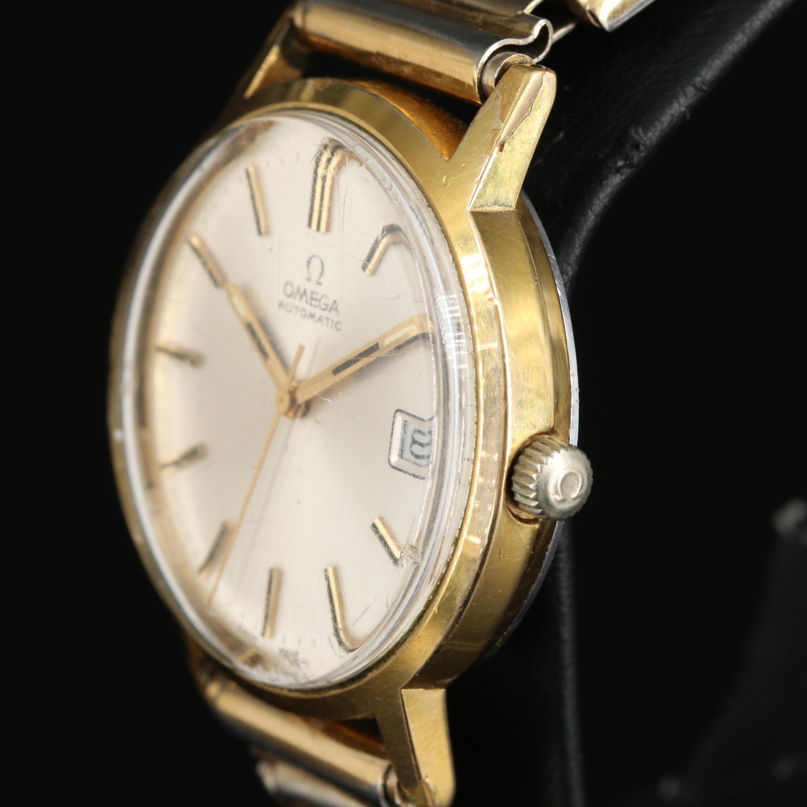 1973 Omega Gold-Plated Automatic Watch