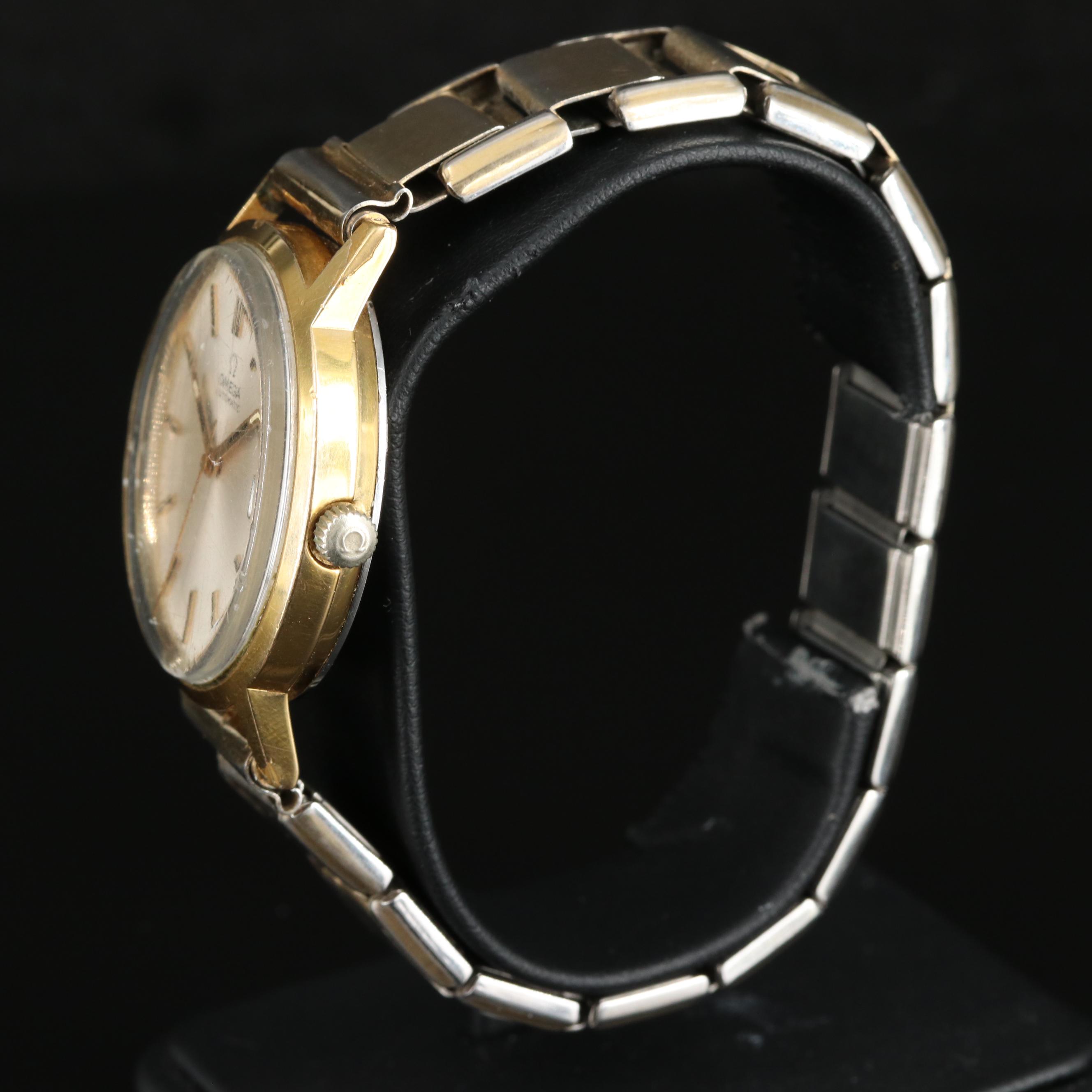 1973 Omega Gold-Plated Automatic Watch
