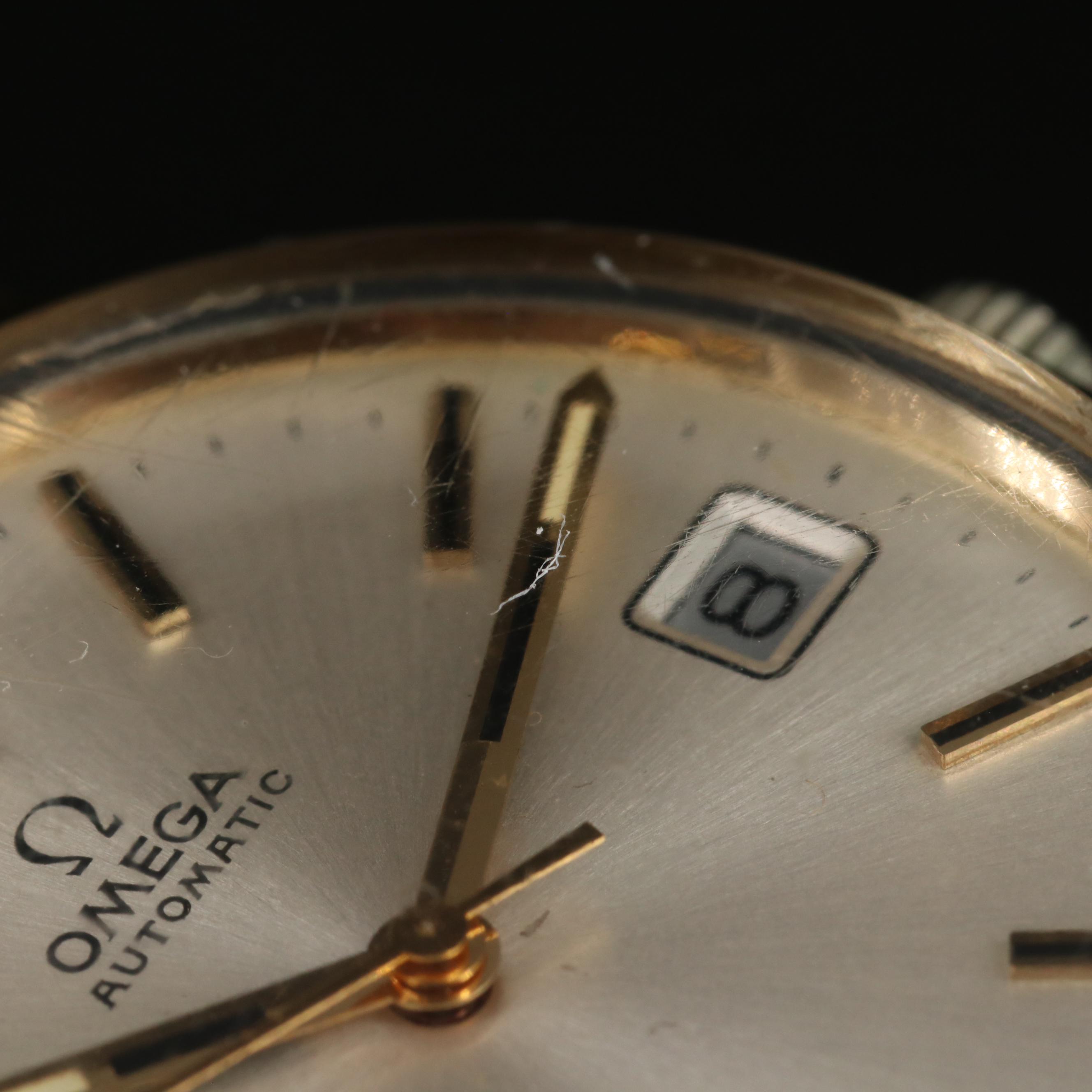 1973 Omega Gold-Plated Automatic Watch