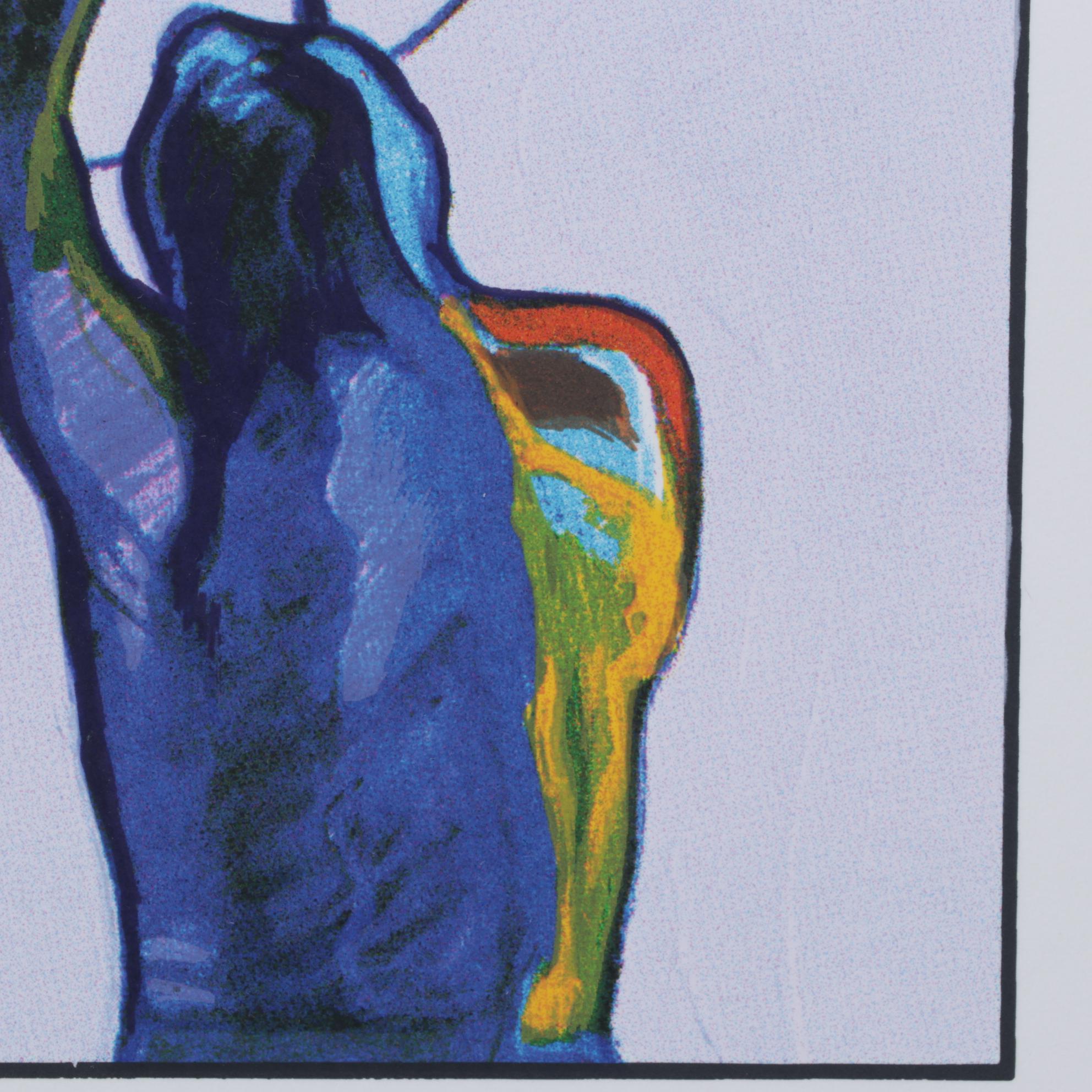 John Nieto Serigraph "Archers," circa 1996