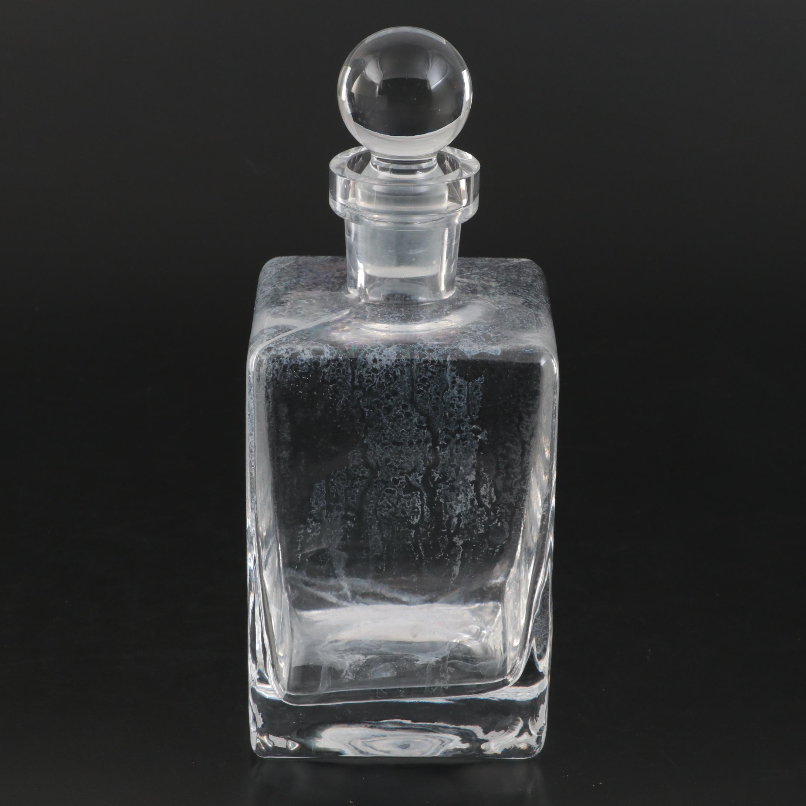 Bohemia Crystal-Crystalex with Other Wine Glasses and Decanter, 20th Century