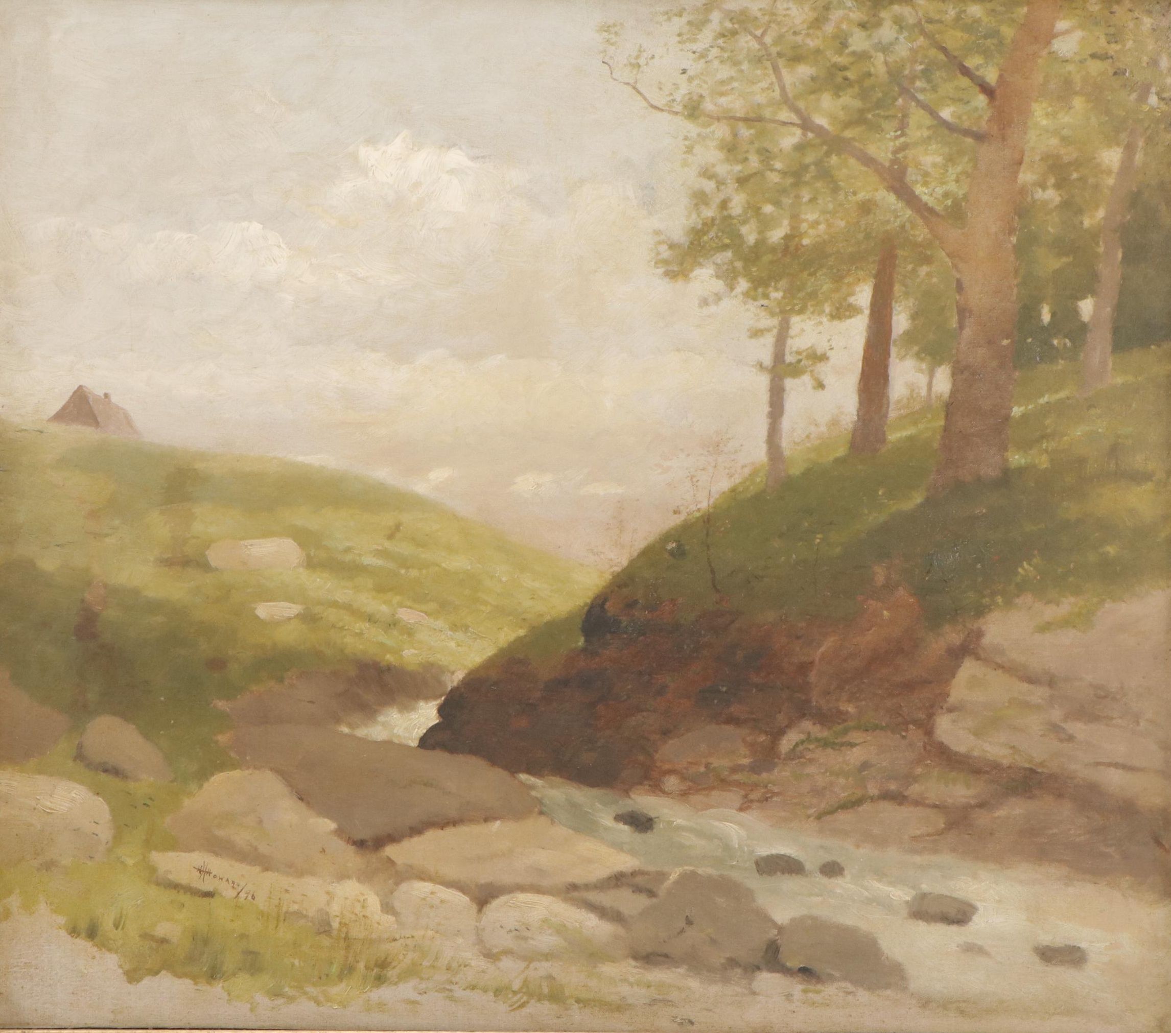 Hugh Huntington Howard Landscape Oil Painting