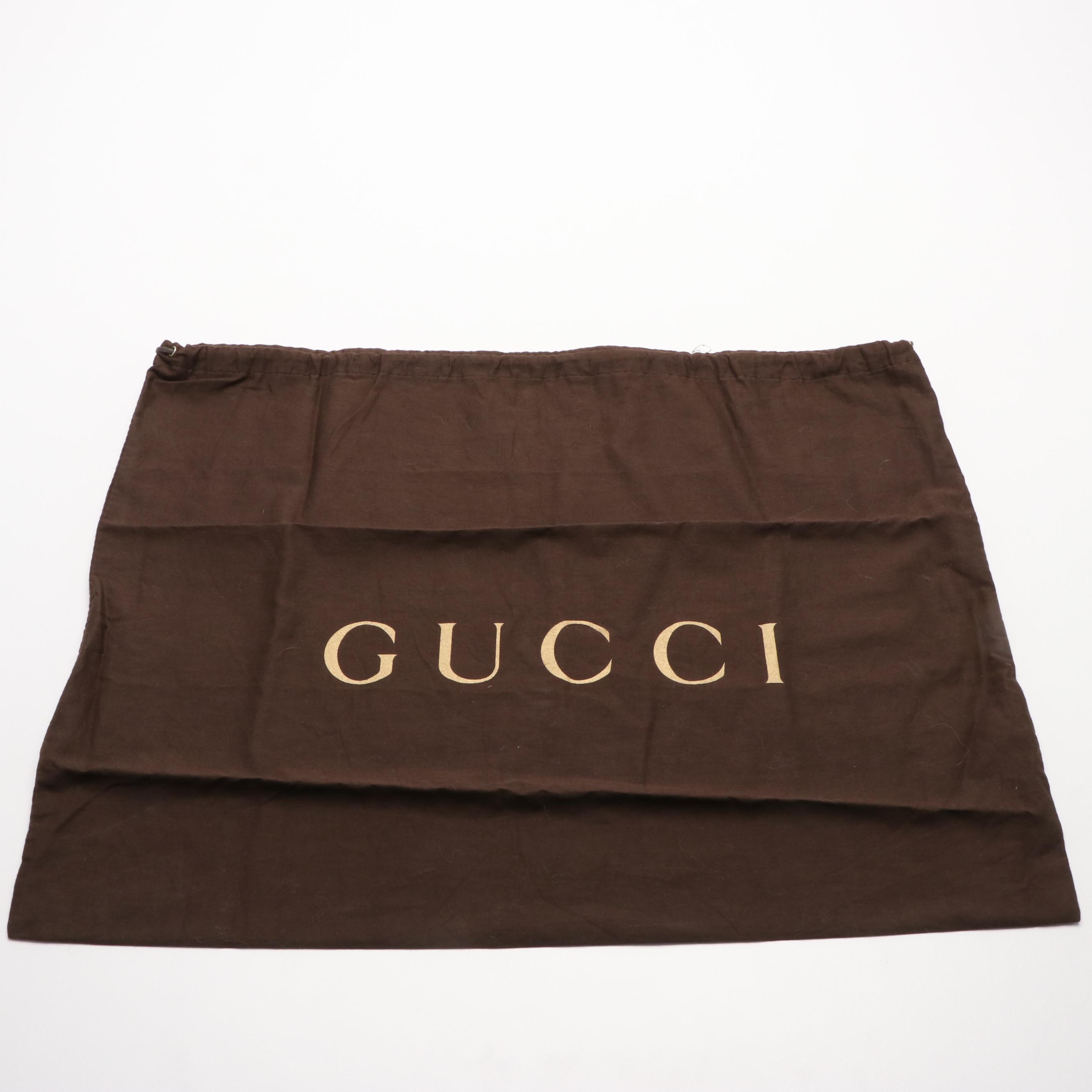 Gucci Soho Hobo Crossbody Tote in Red Leather