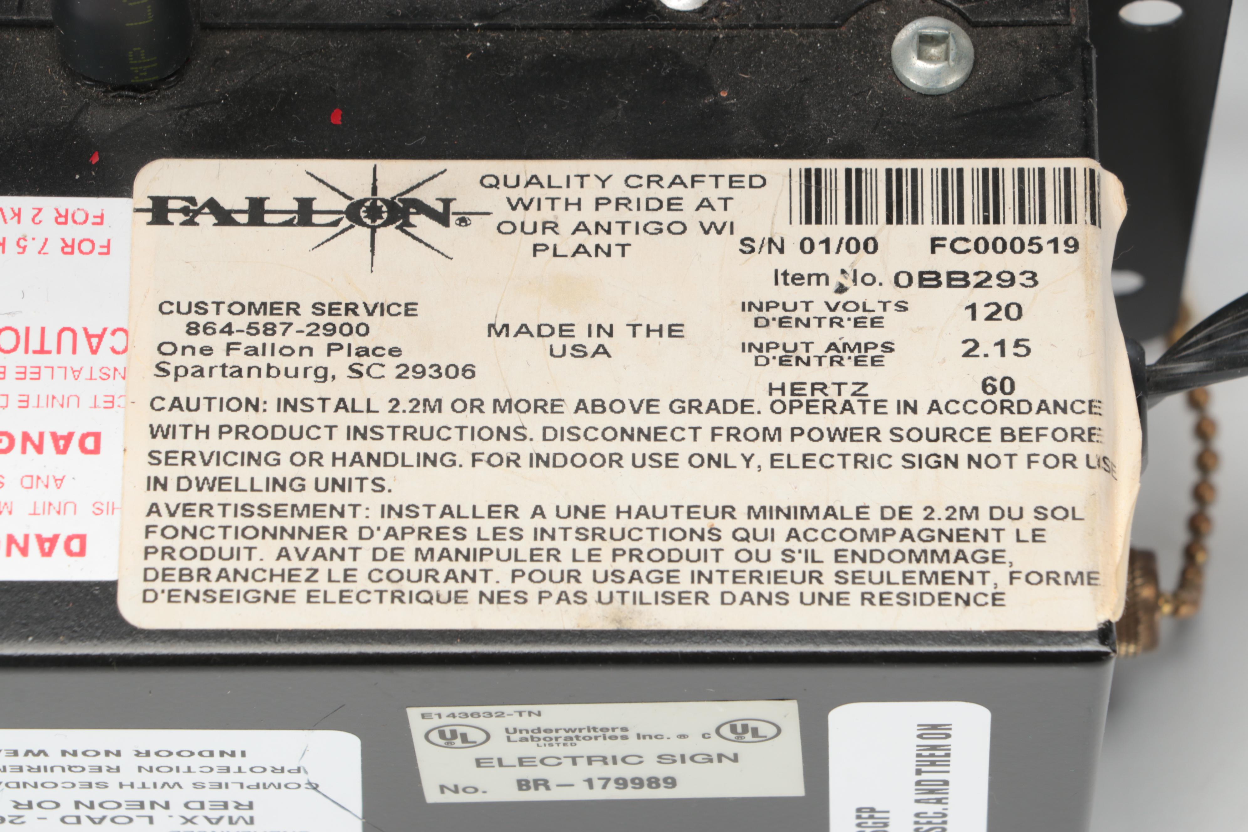 Molson Golden Beer Neon Advertising Sign