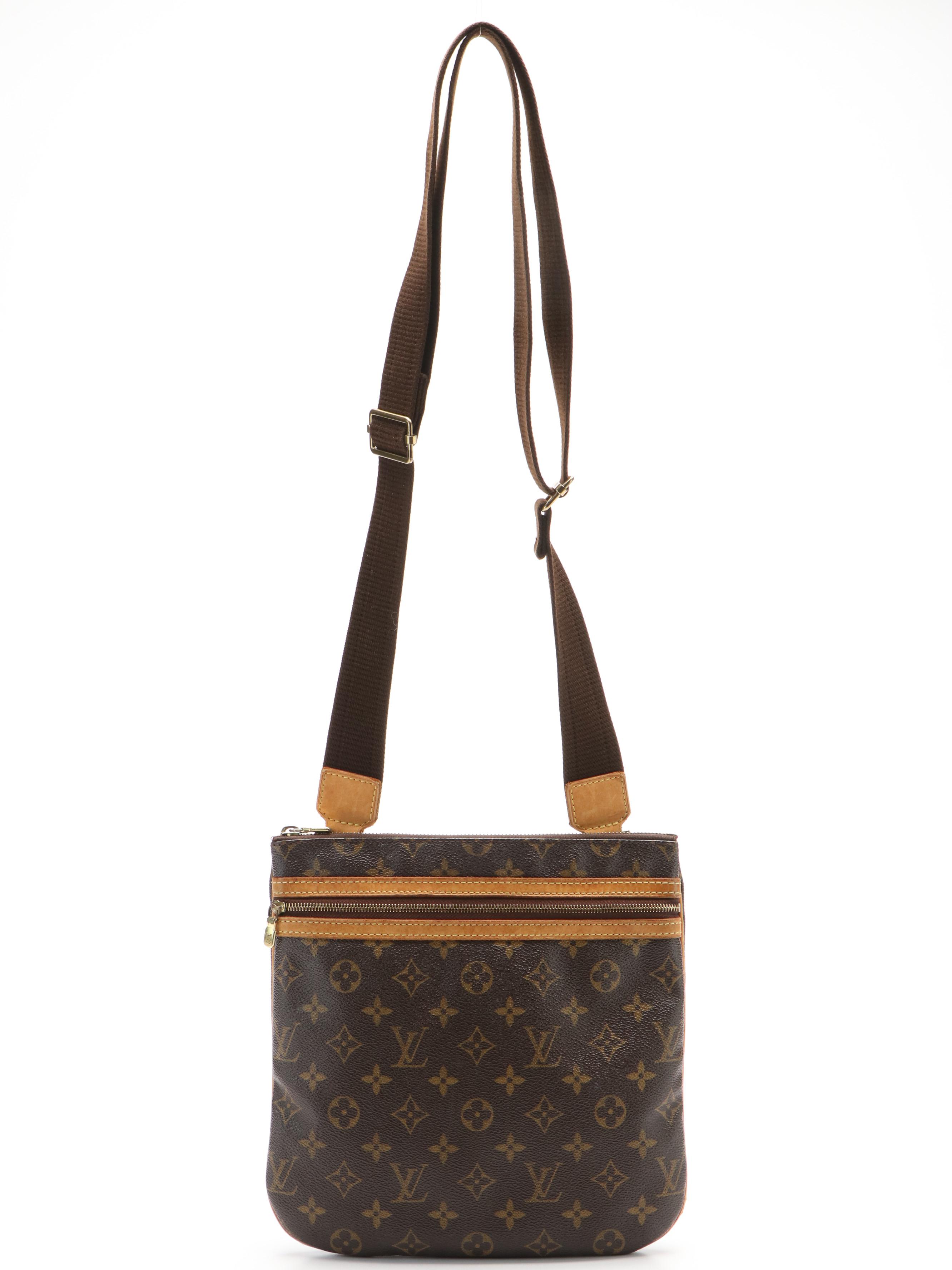 Louis Vuitton Pochette Bosphore Crossbody Bag in Monogram Canvas