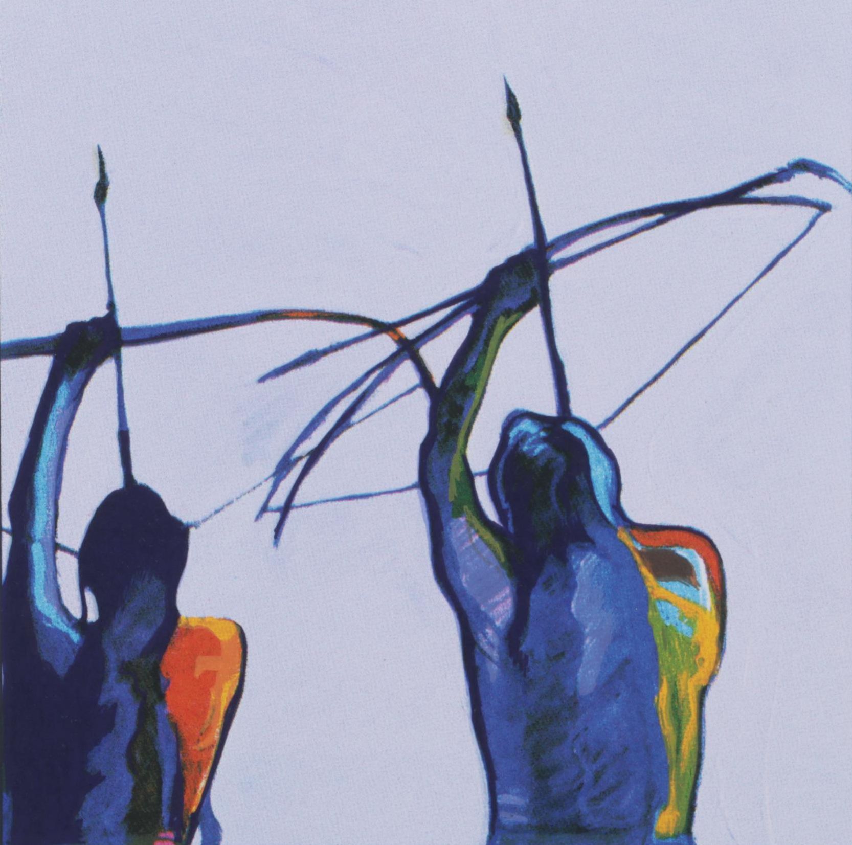 John Nieto Serigraph "Archers," circa 1996