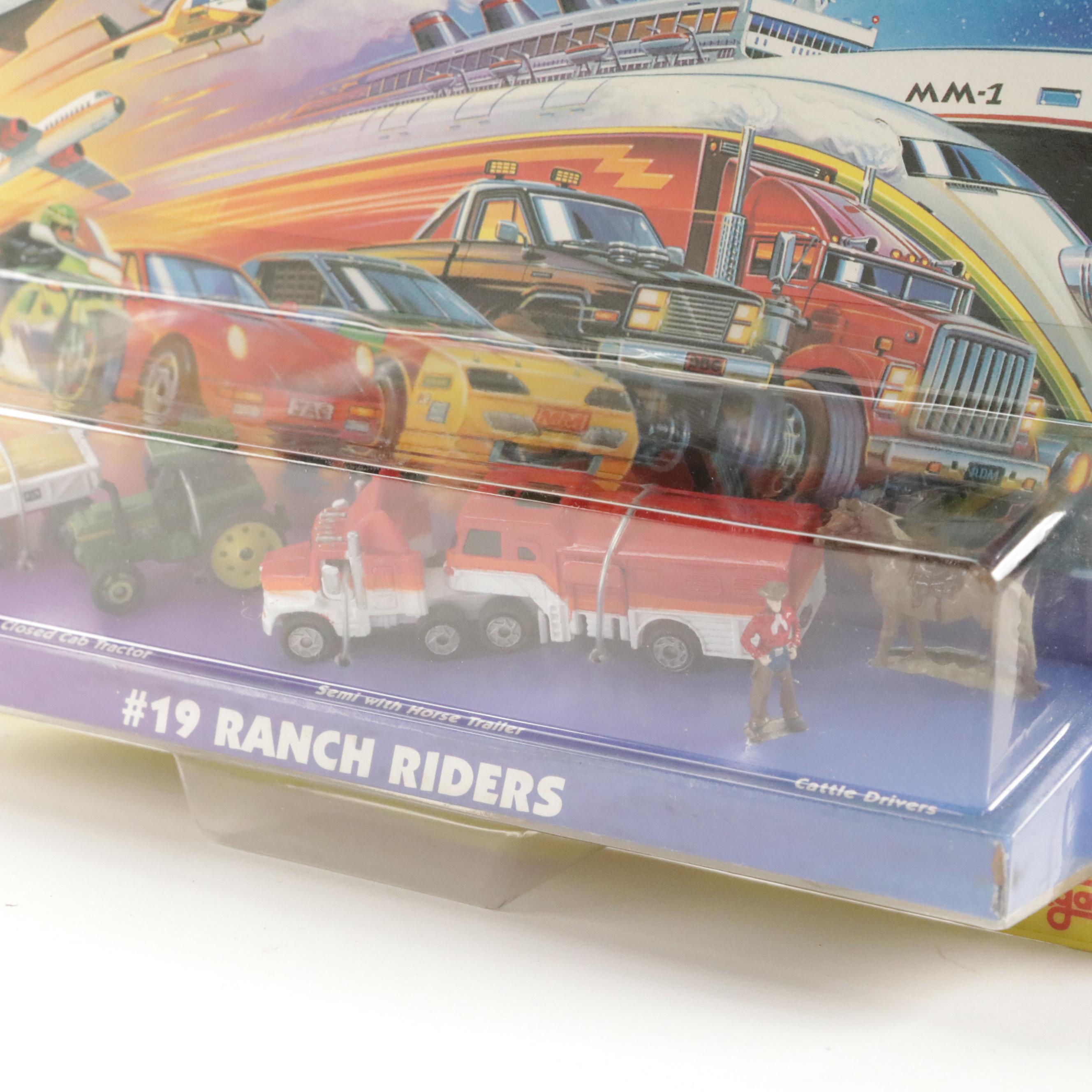 Galoob Micro Machines Toy Cars Including "#16 Quarter Milers"