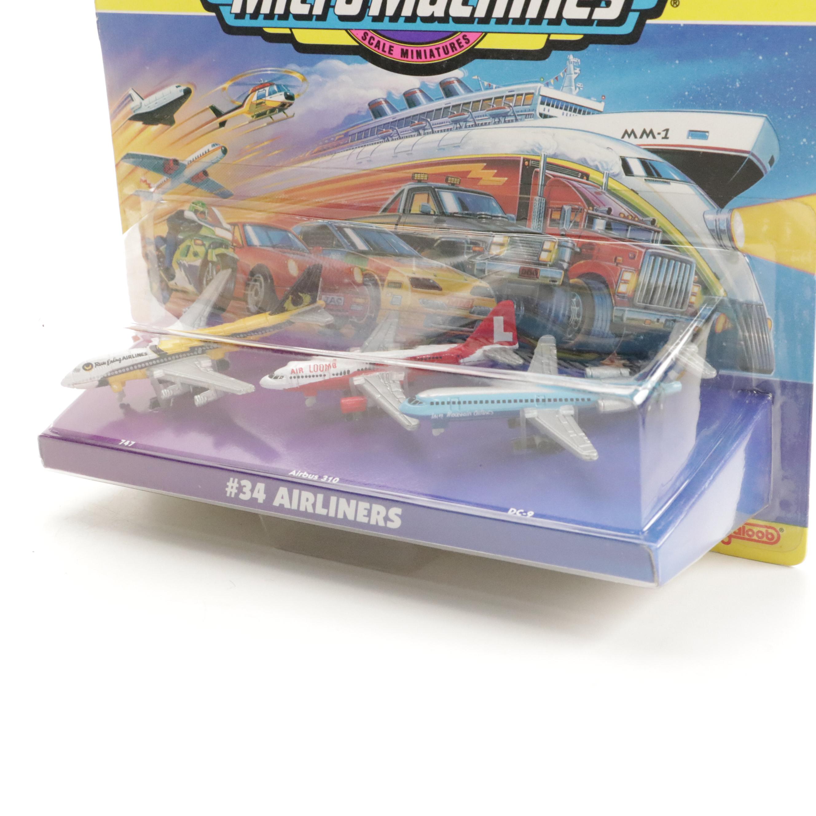 Galoob Micro Machines Toy Cars Including "#16 Quarter Milers"