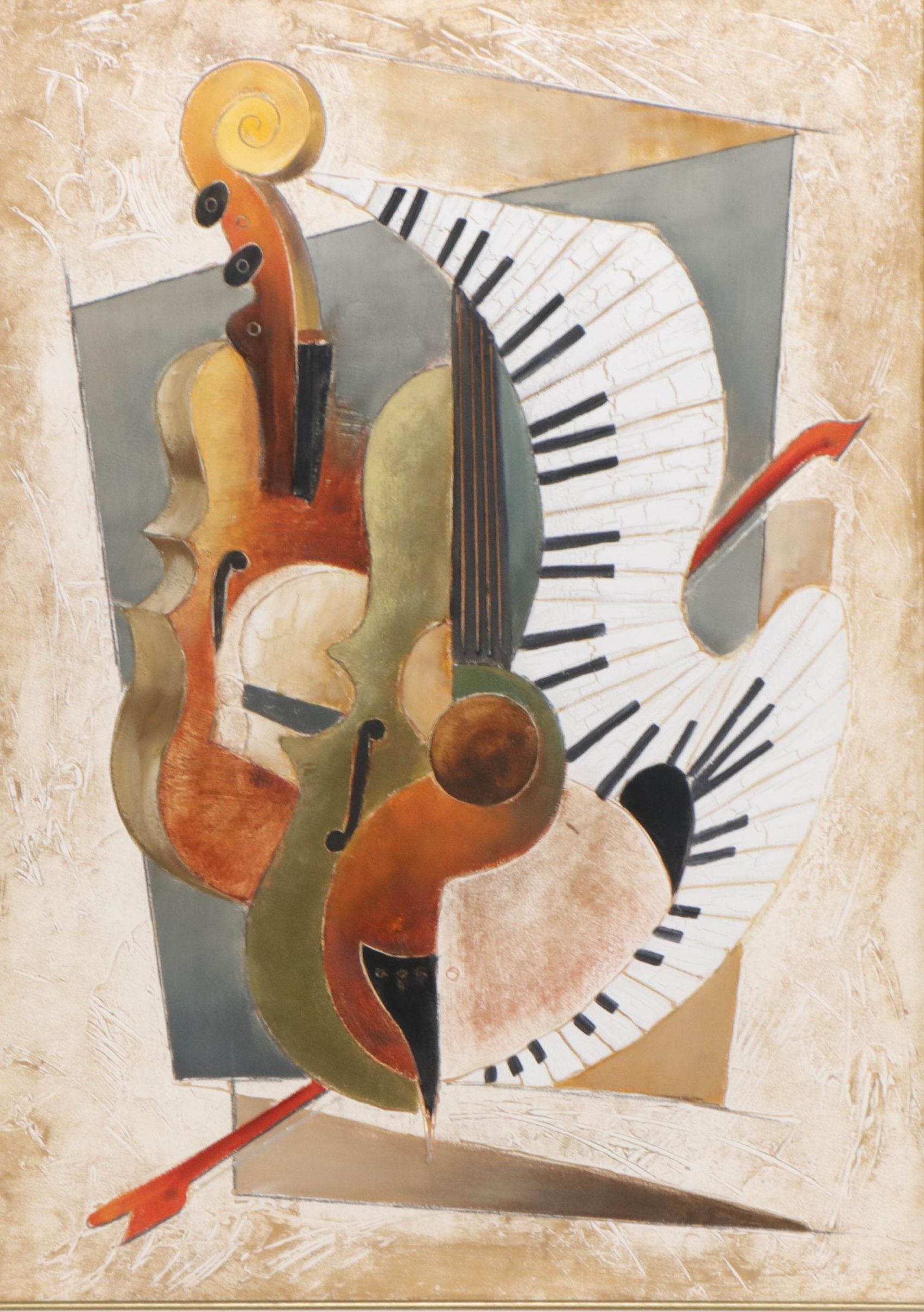 Babak Emanuel Mixed Media "Orchestration"