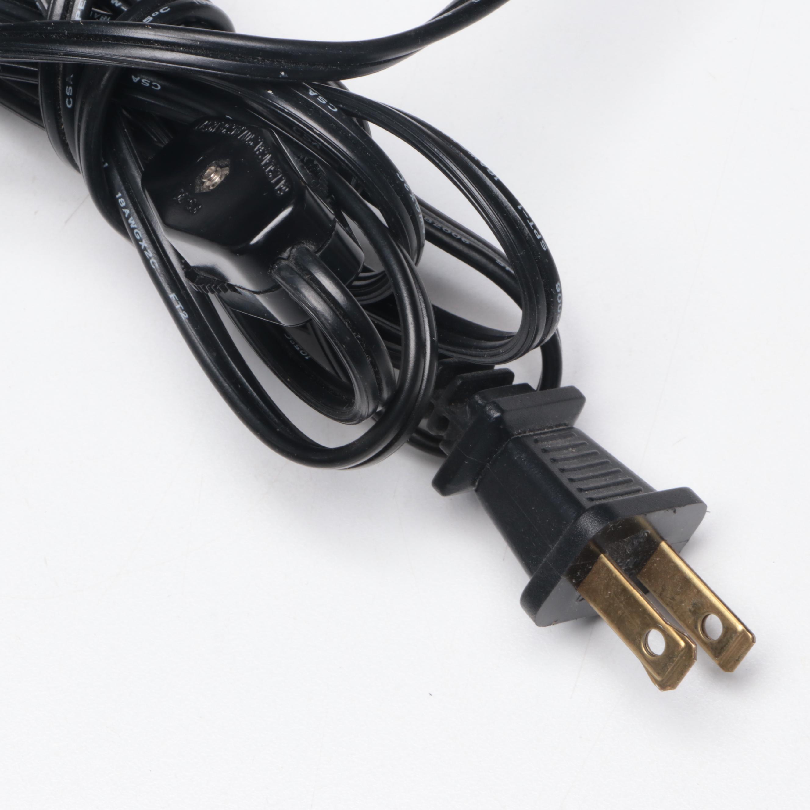 Art Deco Style Fan Table Lamp