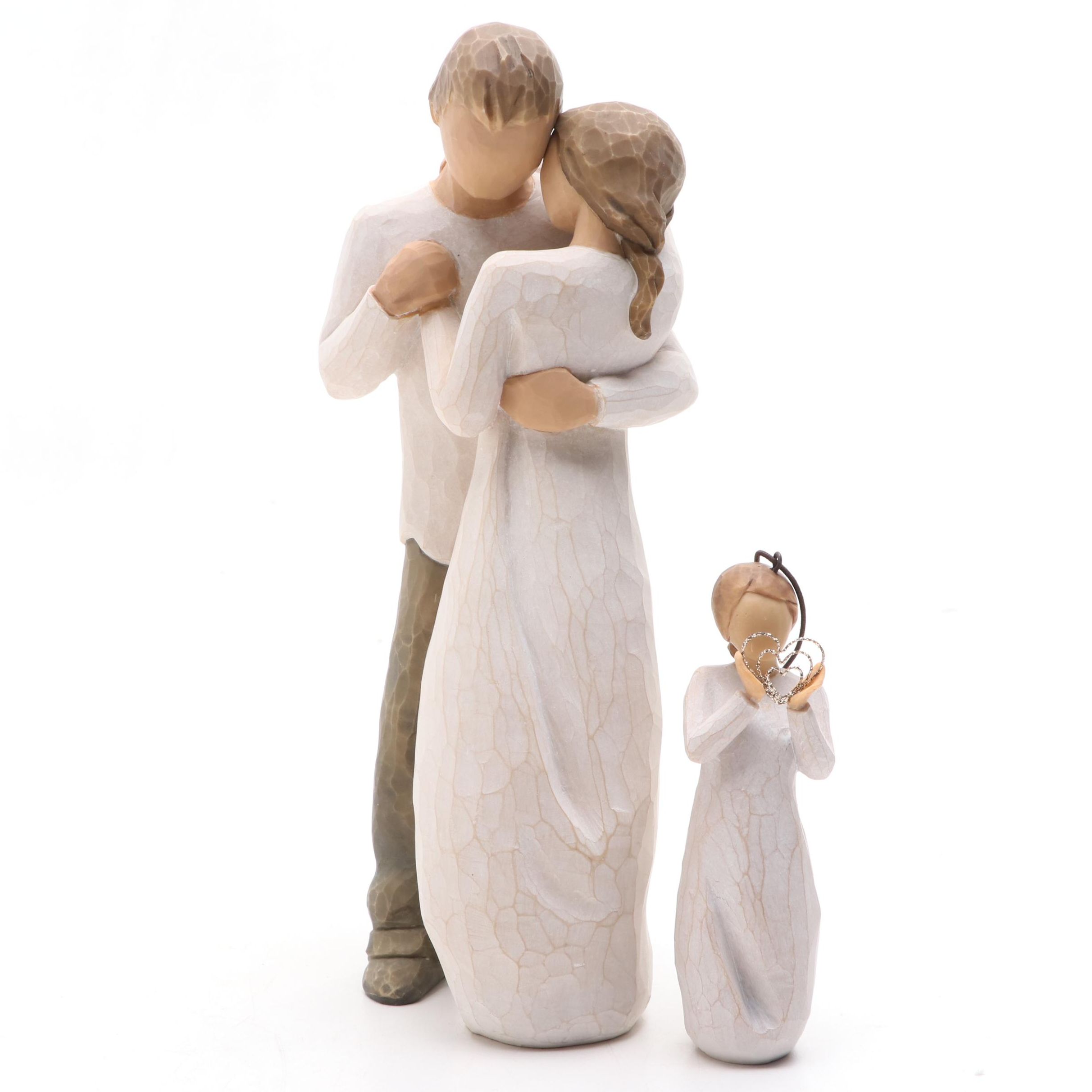 Demdaco Willow Tree "Promise" Composite Figurine and "Lots of Love
