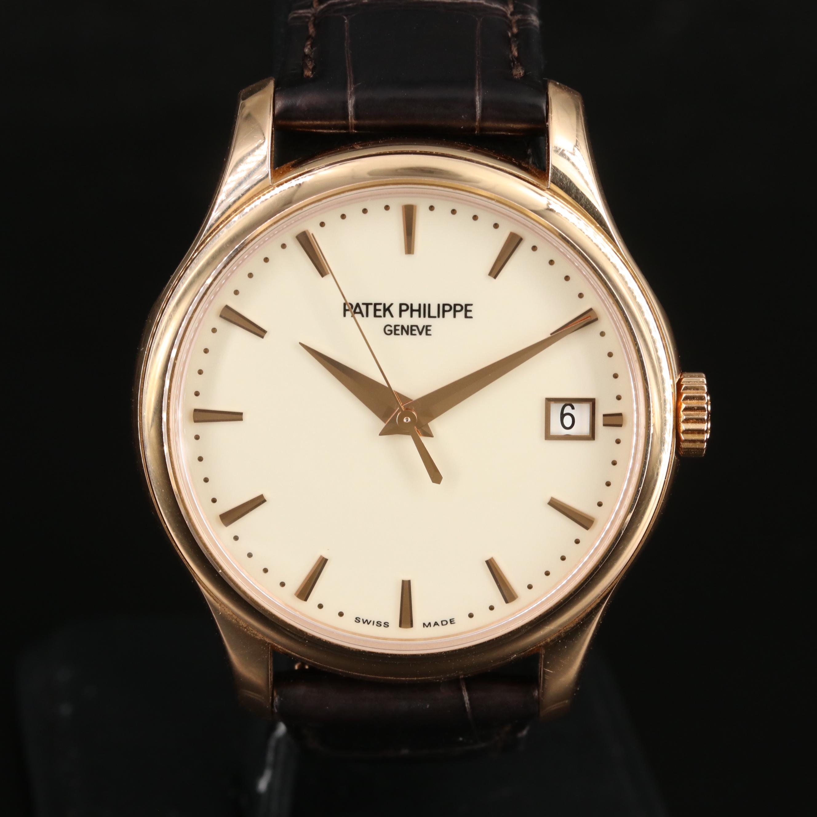 18K Rose Gold Patek Philippe Calatrava Ref. 5227R-001 Watch