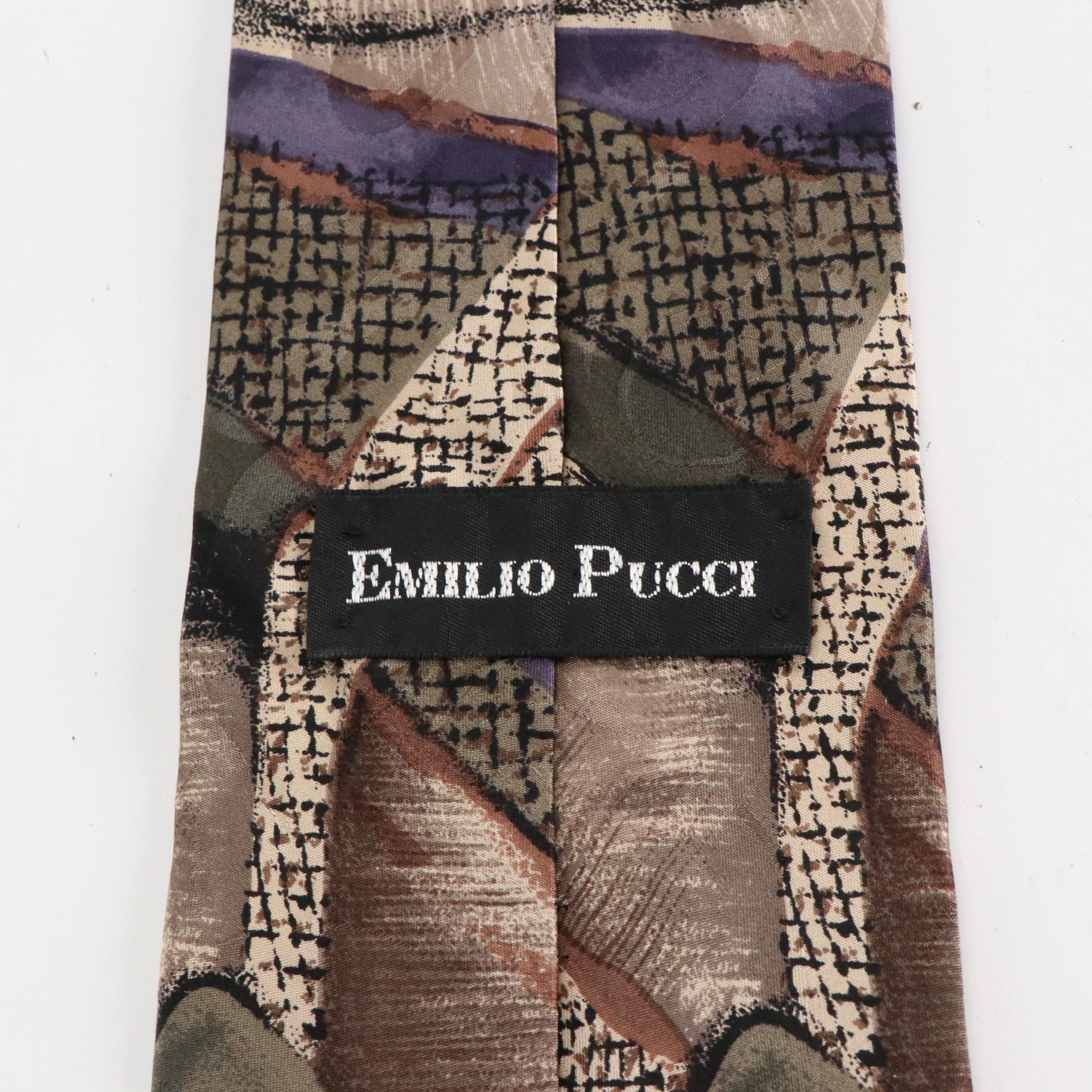 emilio pucci neckties