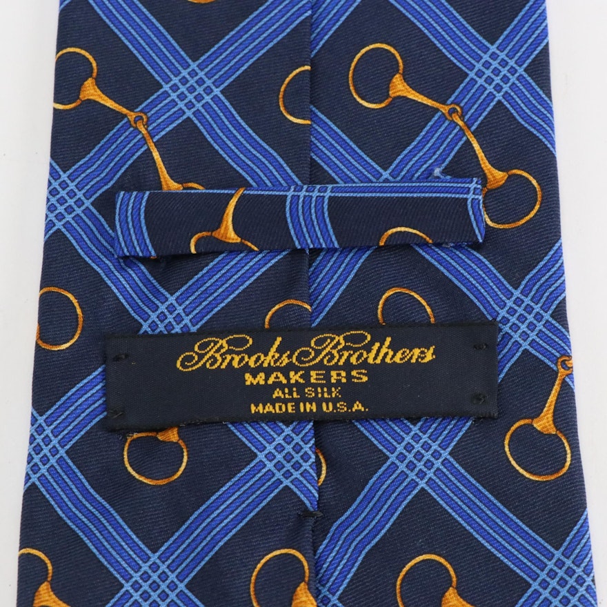 Men's Armani Collezioni and Brooks Brothers Neckties in Printed Silk | EBTH