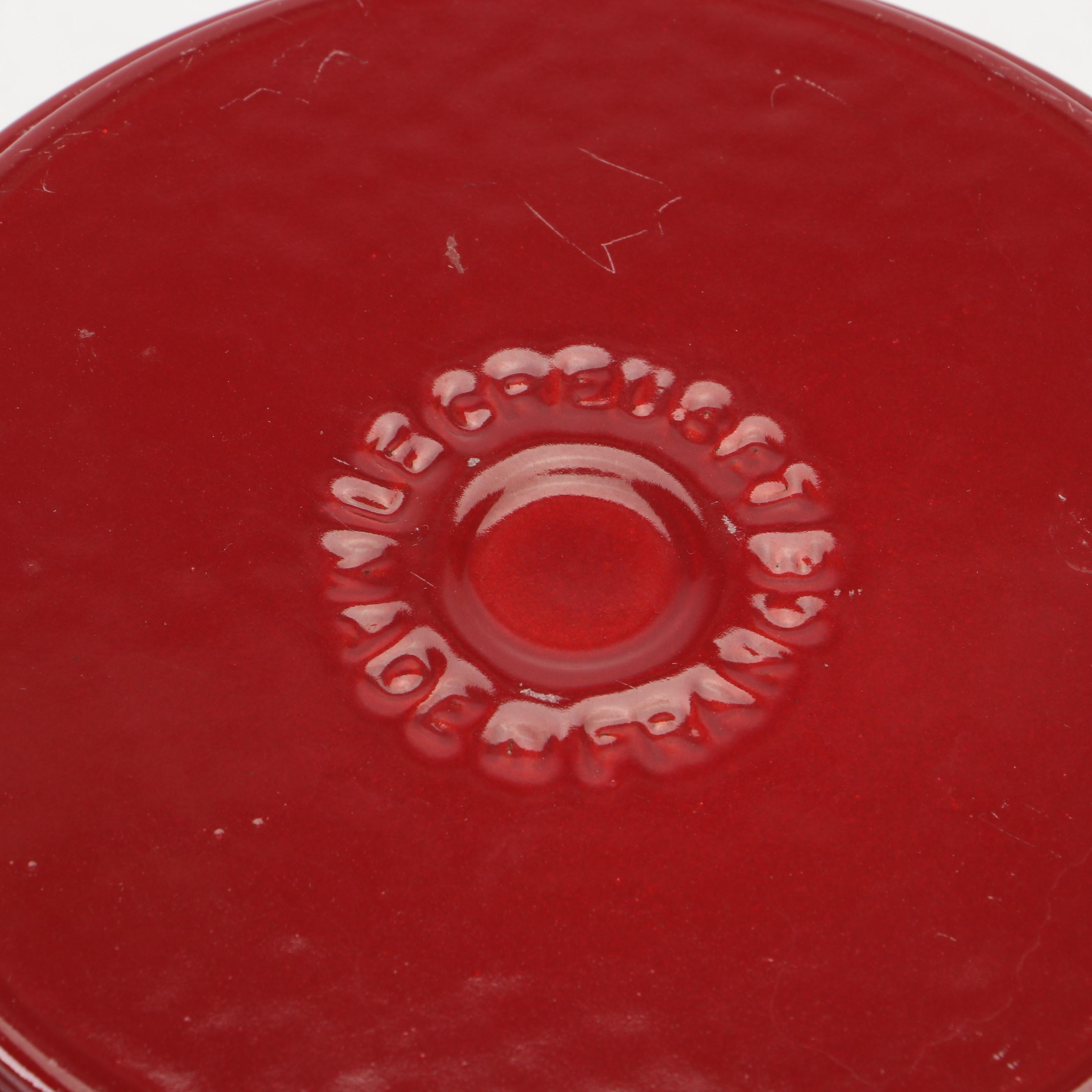 Le Creuset Enameled Cast Iron Skillet and Fondue Pot