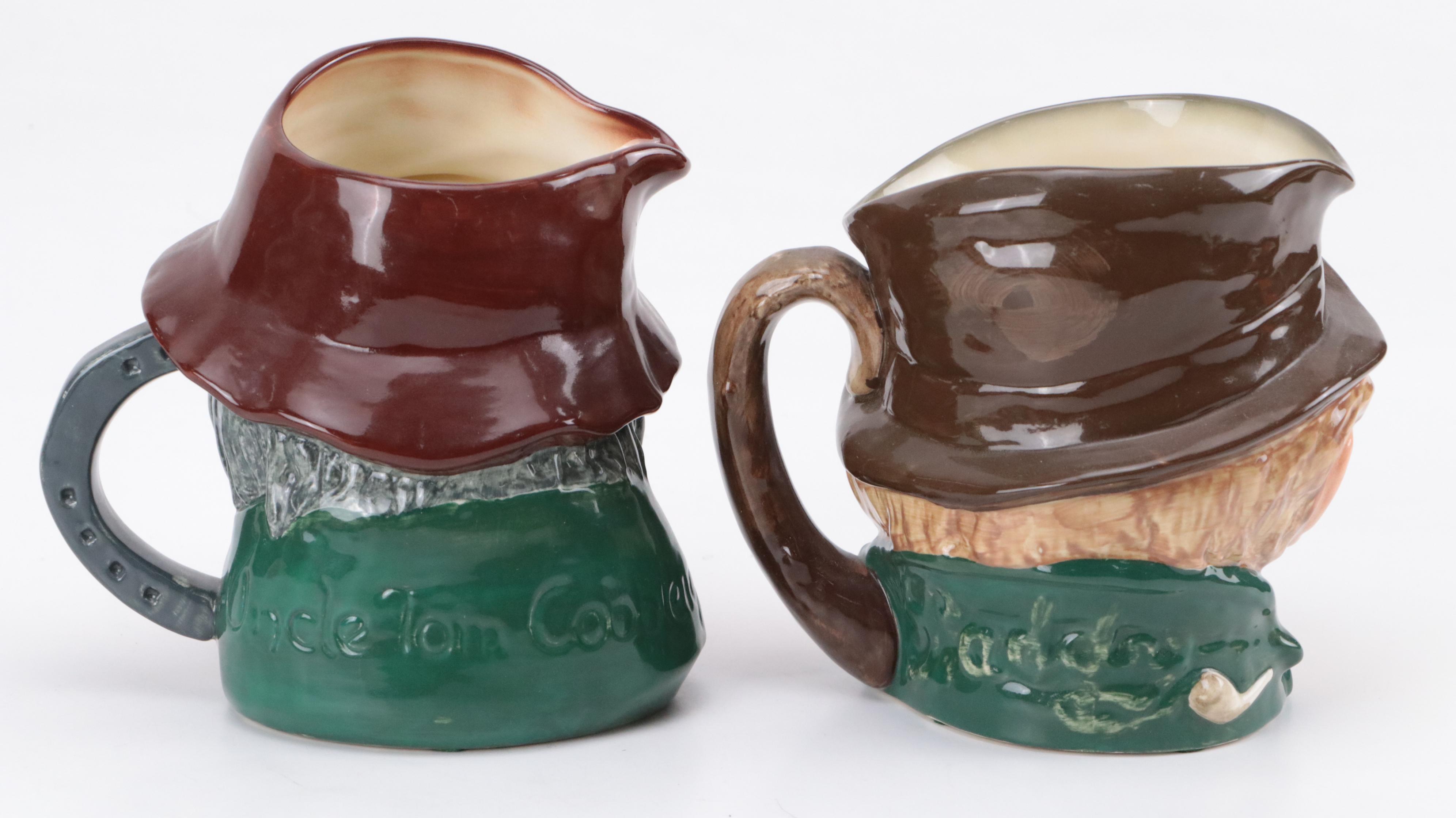 Royal Doulton Toby Head Mugs Including Three Musketeers, Parson Brown