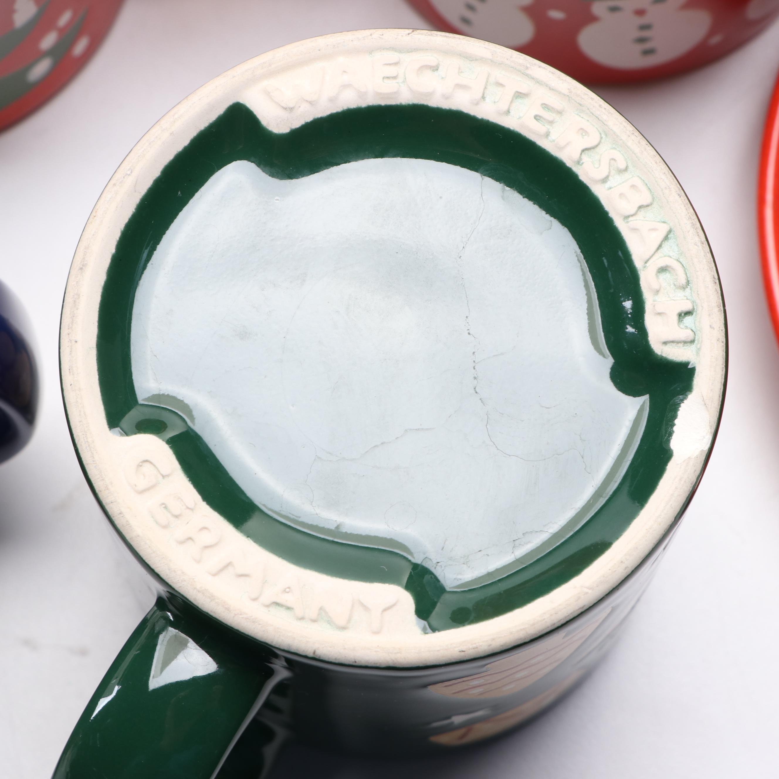 Waechtersbach "Christmas Tree" Dinnerware, Serveware, and Drinkware