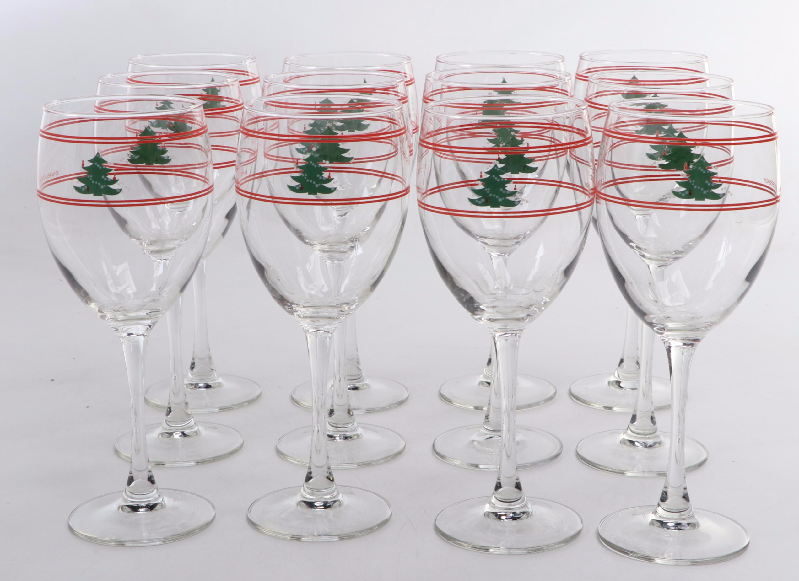 Waechtersbach "Christmas Tree" Dinnerware, Serveware, and Drinkware