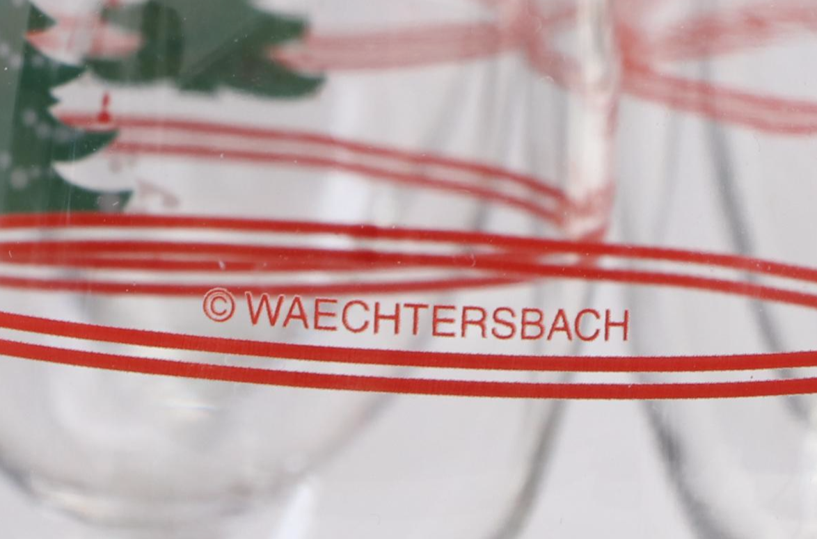 Waechtersbach "Christmas Tree" Dinnerware, Serveware, and Drinkware
