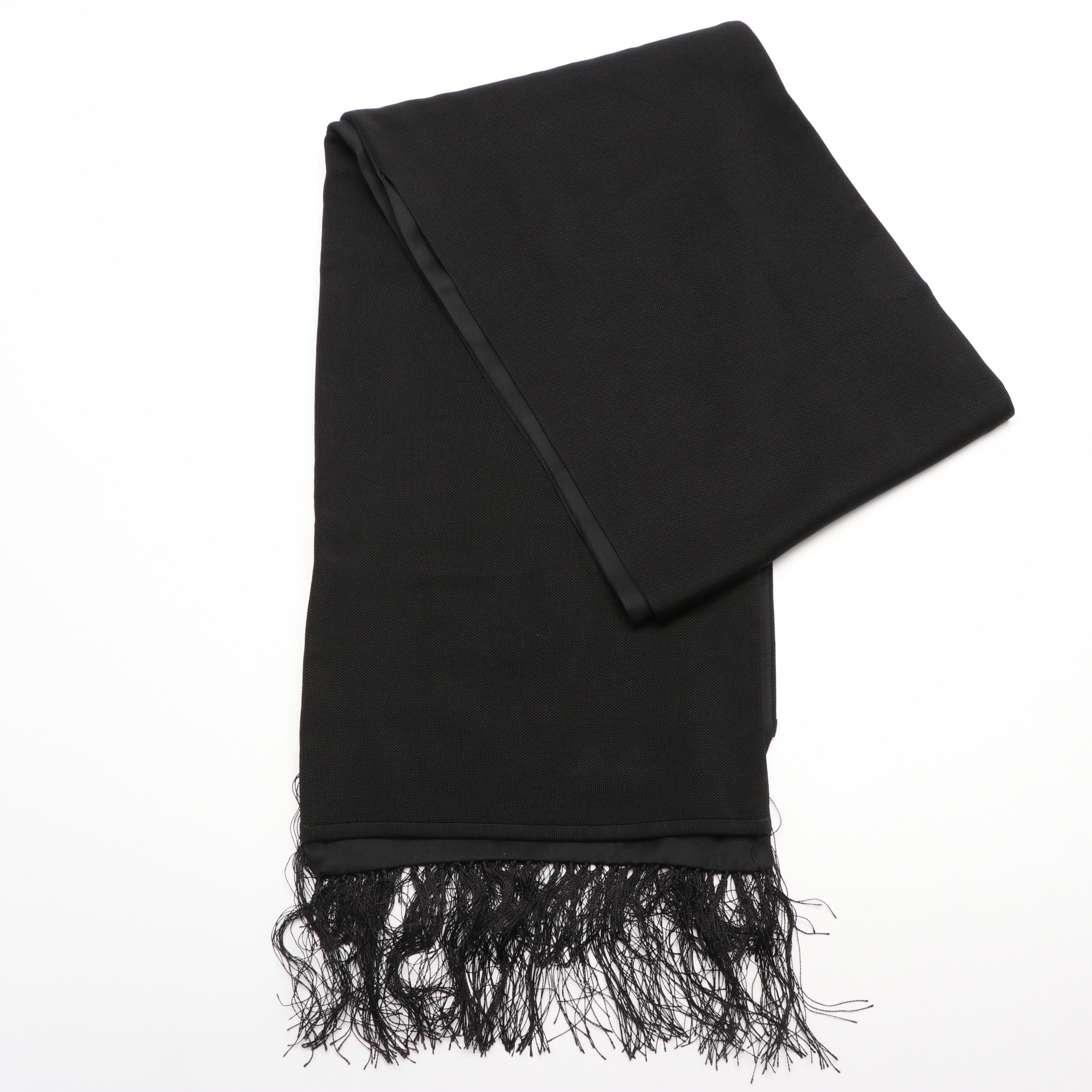 Burberry Double Sided Hooded Tuxedo Scarf