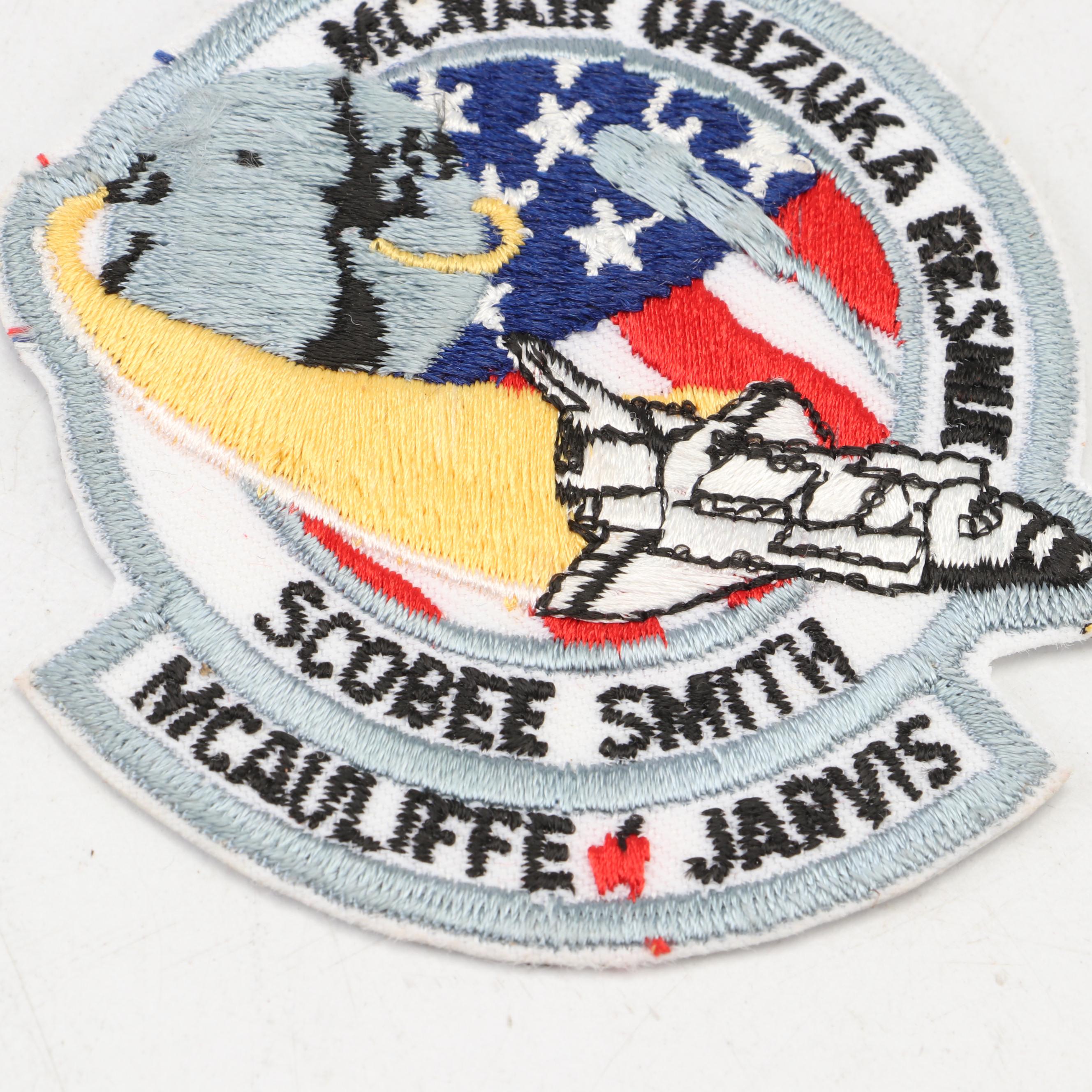 NASA STS-51L Challenger Shuttle Space Mission Embroidered Patches
