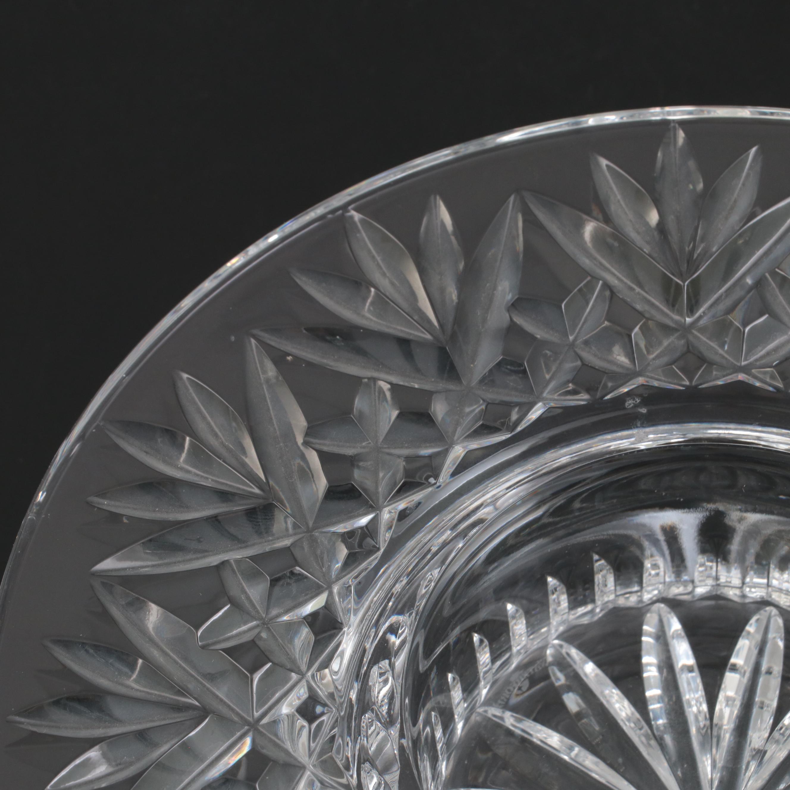 Waterford Crystal "Bethany" Pillar Candle Holder EBTH