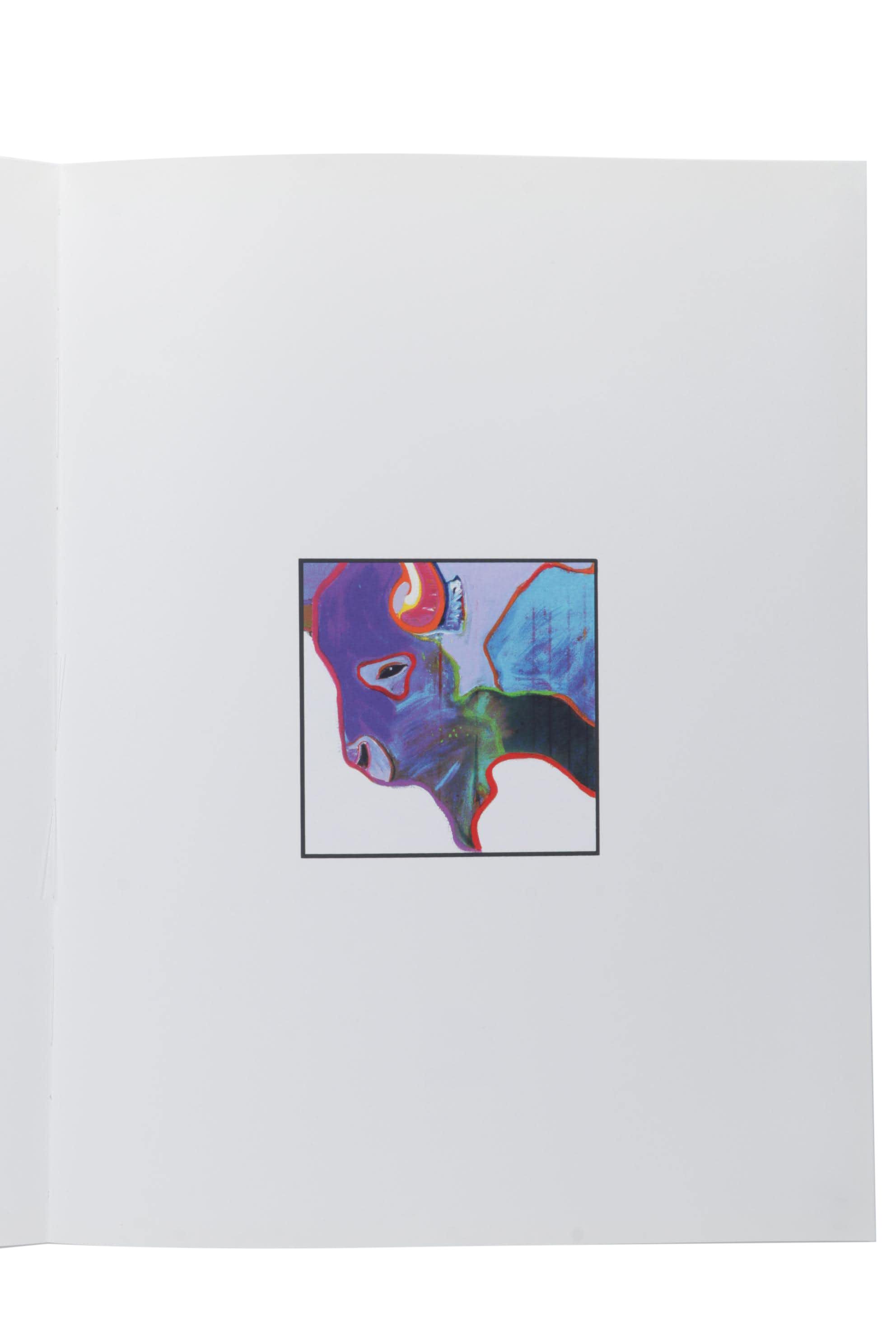 John Nieto Serigraph of Buffalo, 1996