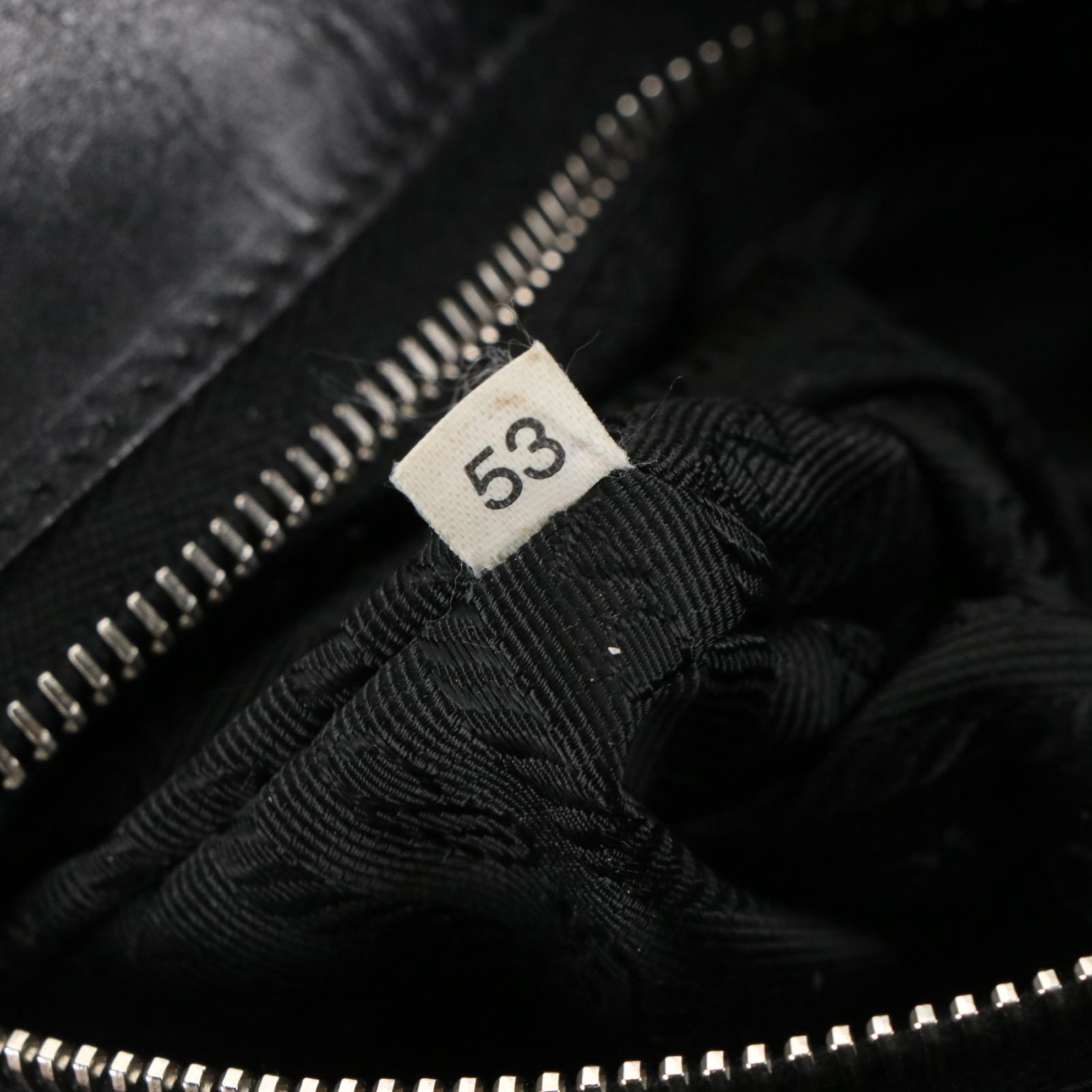 Prada Shoulder Bag in Black Tessuto Nylon and Leather Trim